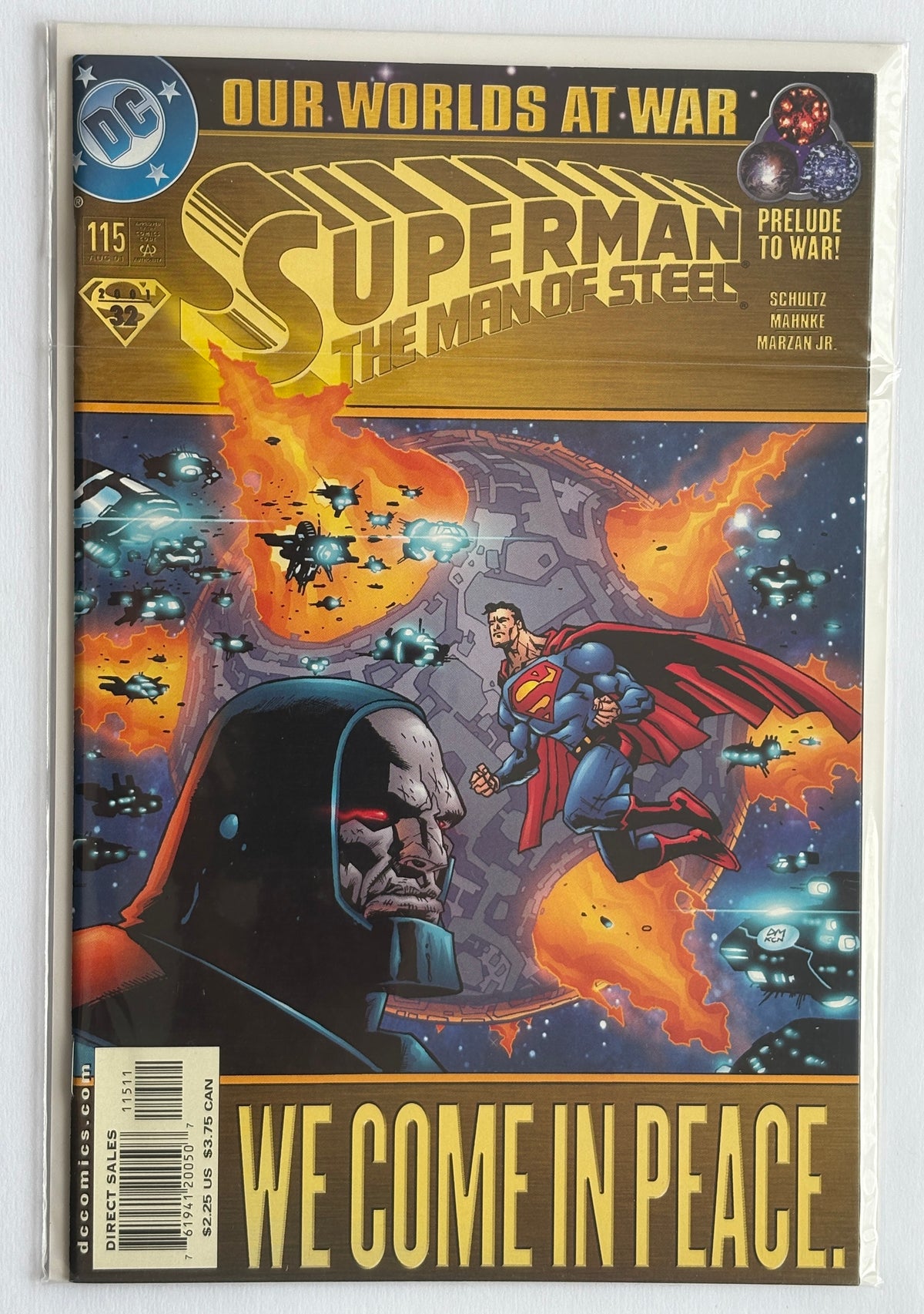Superman: The Man of Steel #115 - Prelude to War - DC Comics August 2001 VF 8.0