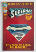 Superman The Man of Steel #22 - Bonus Poster inside - June 1993 F/VF 7.0