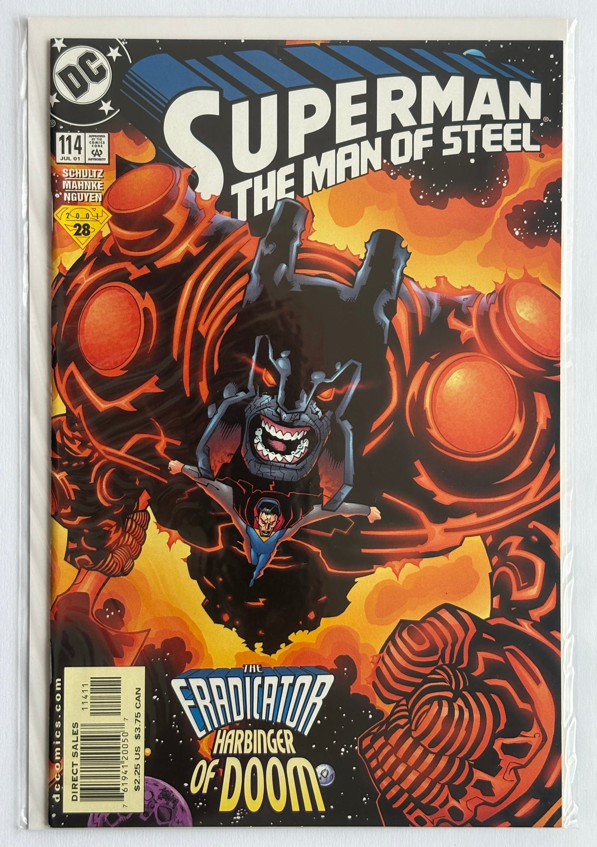 Superman: The Man of Steel #114 - 1st Printing - DC Comics July 2001 VF 8.0