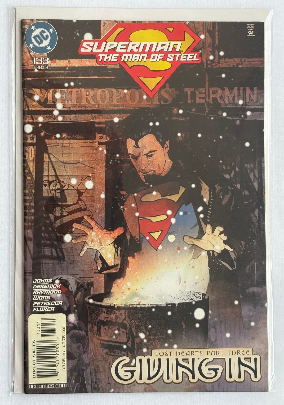 Superman: The Man of Steel #133 - 1st Printing - DC Comics February 2003 VF 8.0