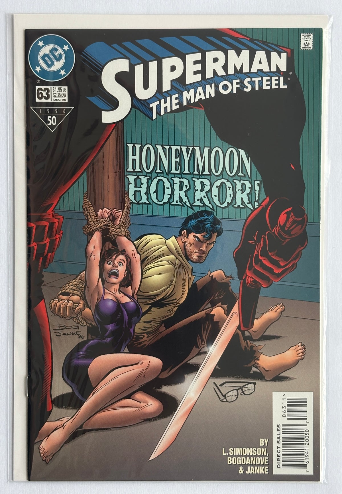 Superman The Man of Steel #63 - 1st Printing DC Comics December 1996 VF 8.0