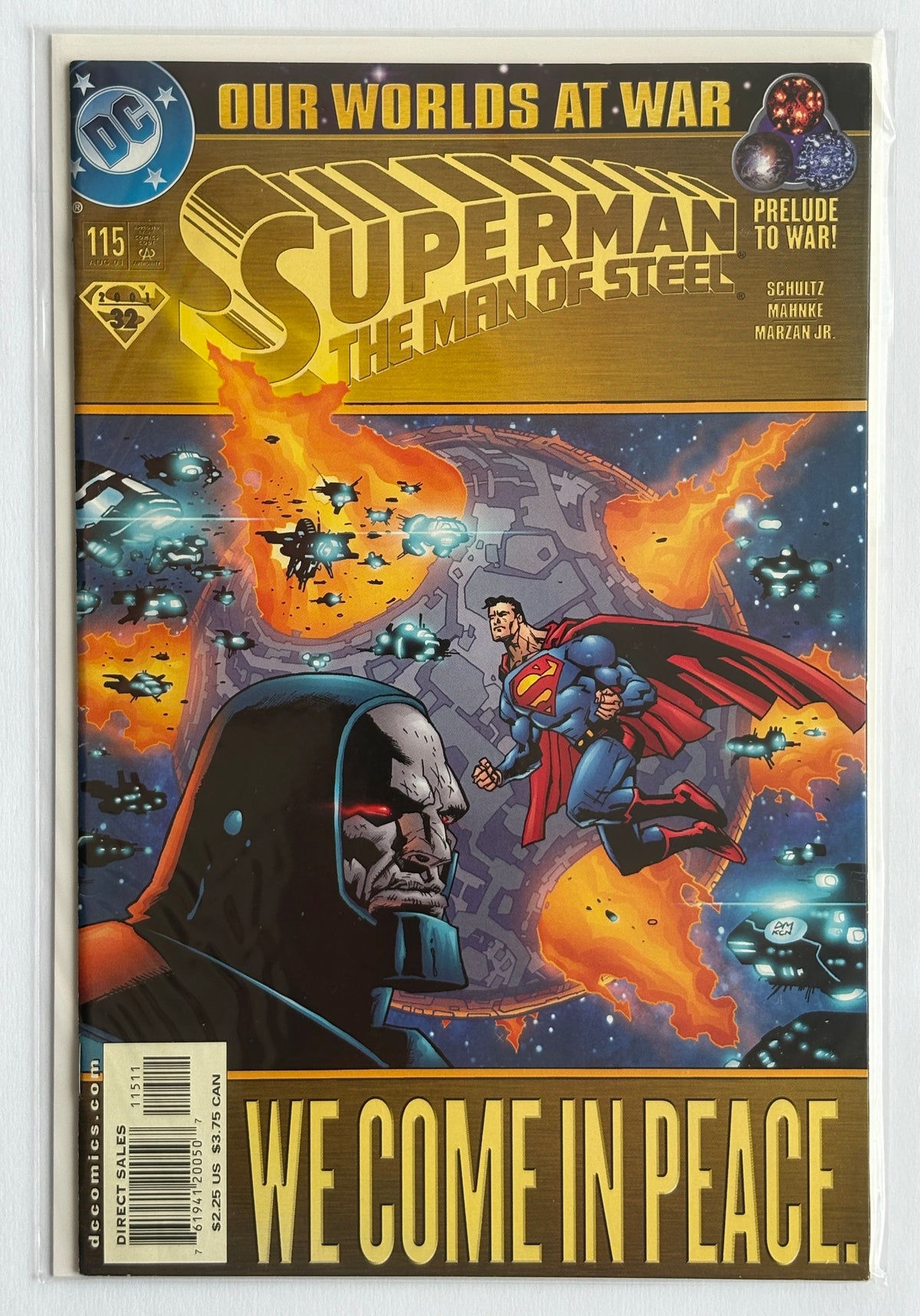 Superman: The Man of Steel #115 - Prelude to War - DC Comics August 2001 VF 7.0