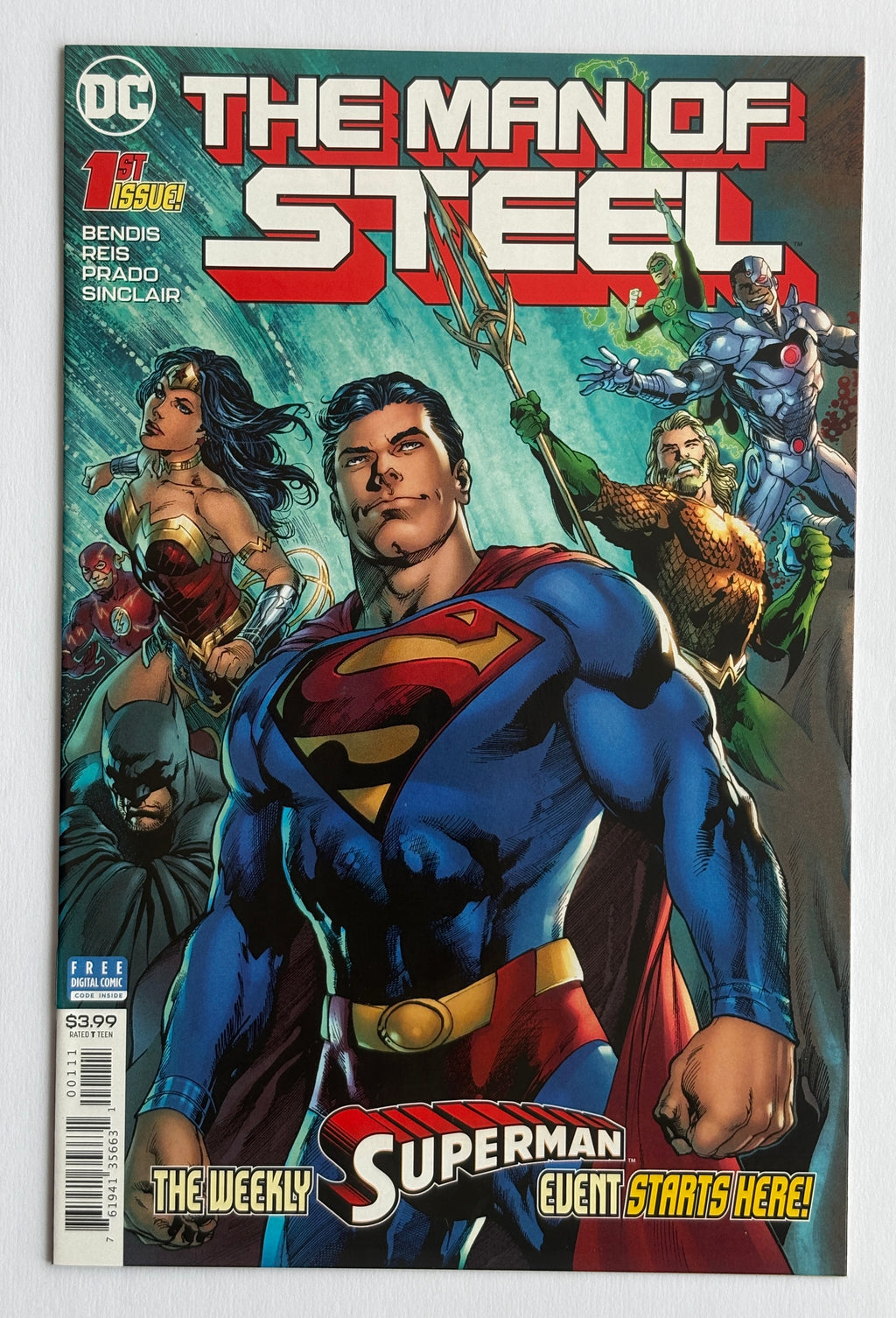 The Man of Steel #1 to 6 (6 Part Mini-series) Superman DC Comics 2018 NM- 9.2