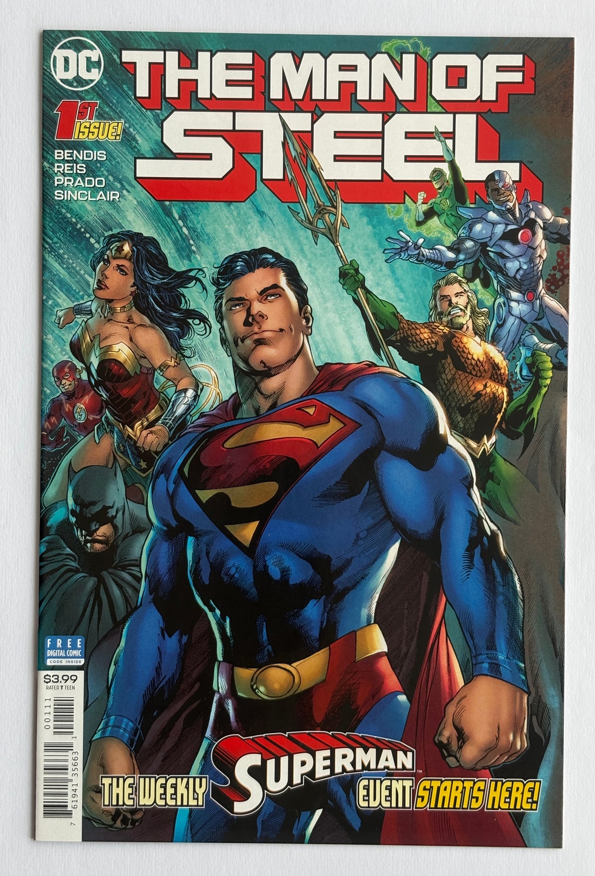 The Man of Steel #1 to 6 (6 Part Mini-series) Superman DC Comics 2018 NM- 9.2