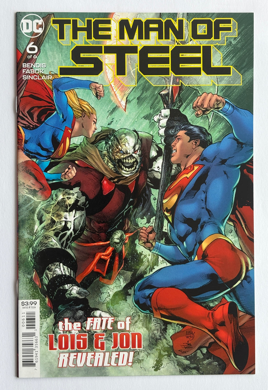 The Man of Steel #1 to 6 (6 Part Mini-series) Superman DC Comics 2018 NM- 9.2