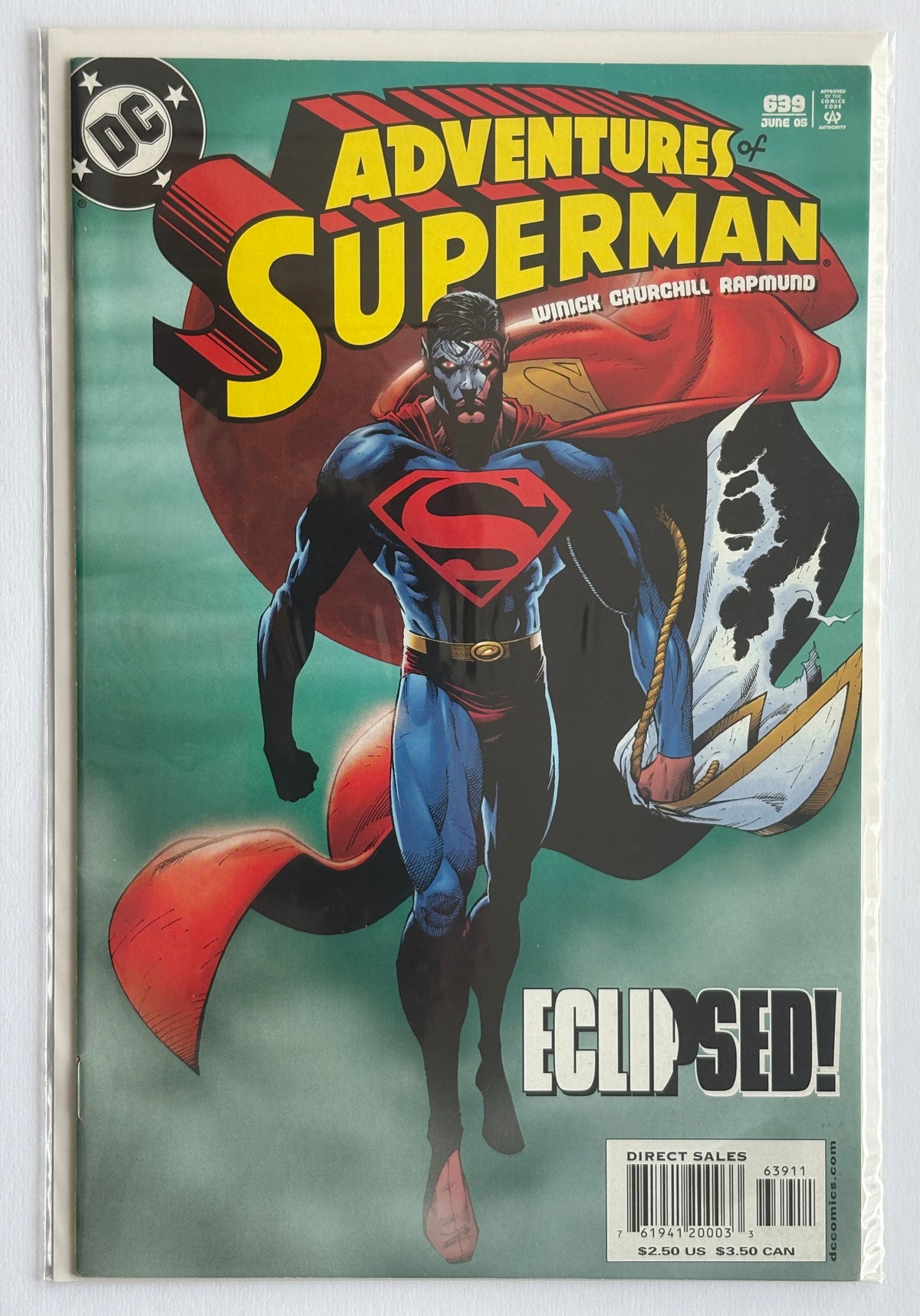 Adventures of Superman #639 - 1st printing DC Comics June 2005 VF- 7.5