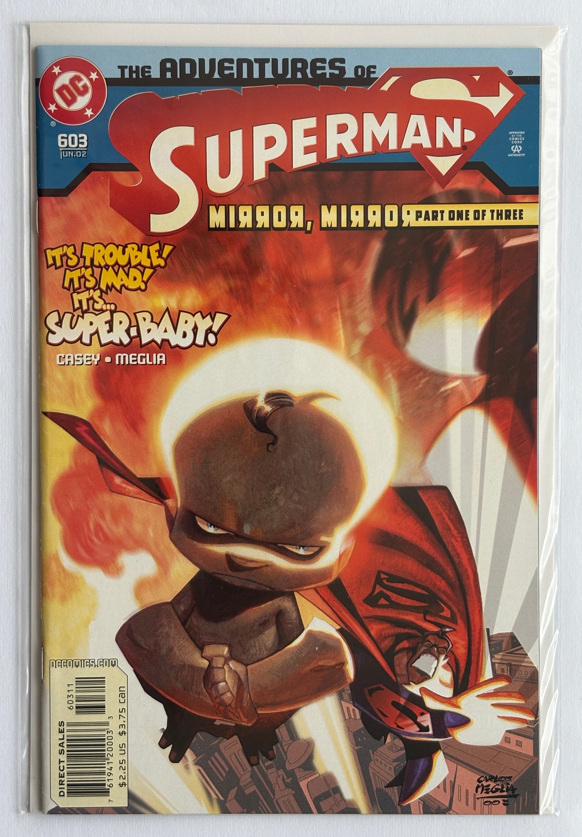 The Adventures of Superman #603 - 1st Printing DC Comics June 2002 VF 8.0