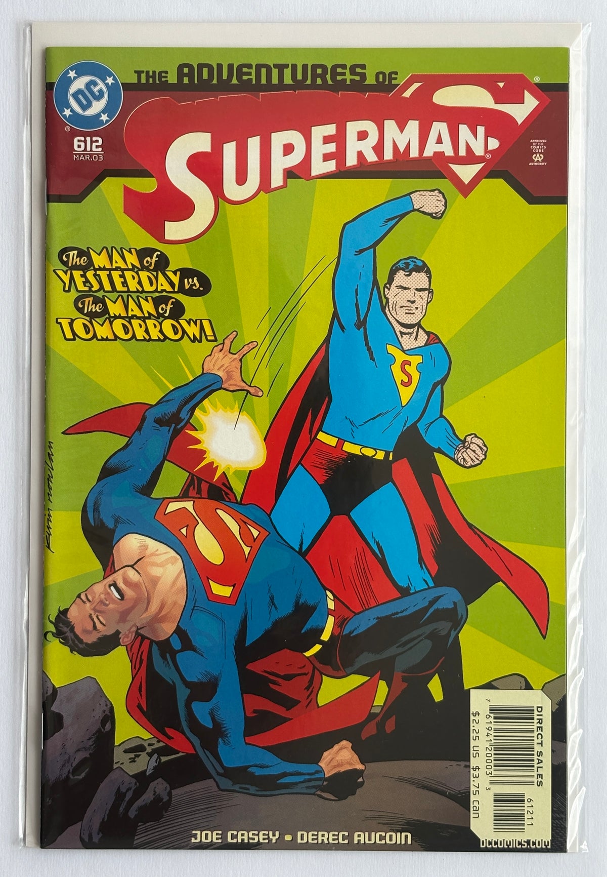 The Adventures of Superman #612 - 1st Printing DC Comics March 2003 VF 8.0