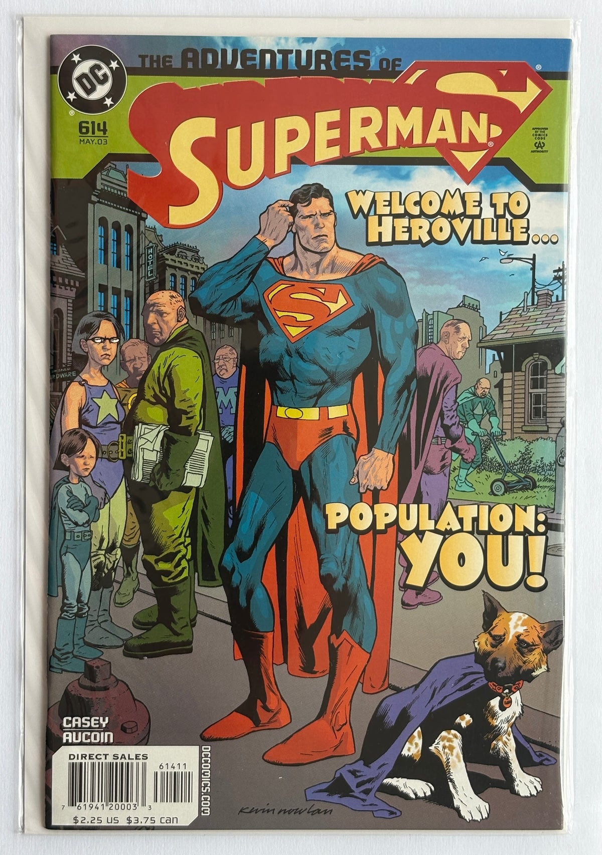 The Adventures of Superman #614 - 1st Printing DC Comics May 2003 VF 8.0