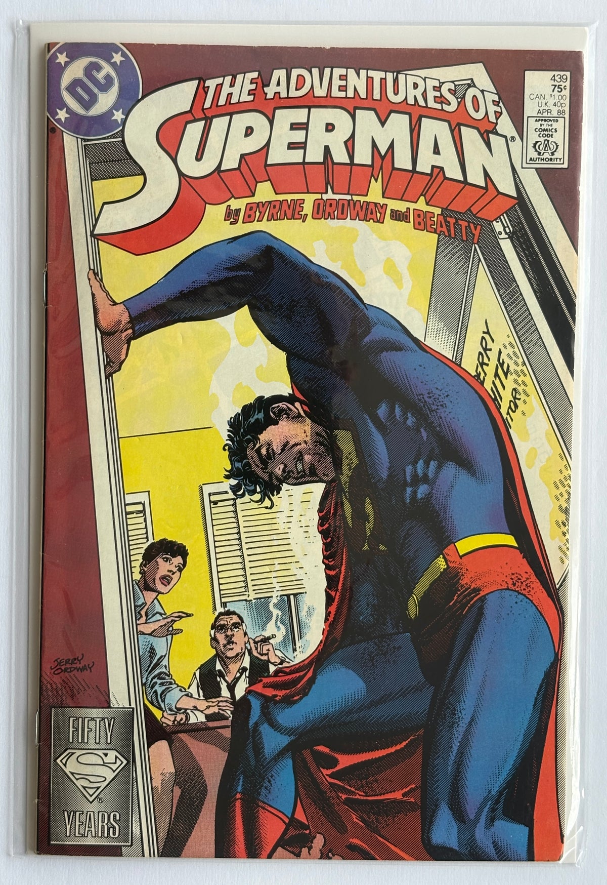 The Adventures of Superman #439 - DC Comics - April 1988 F/VF 7.0