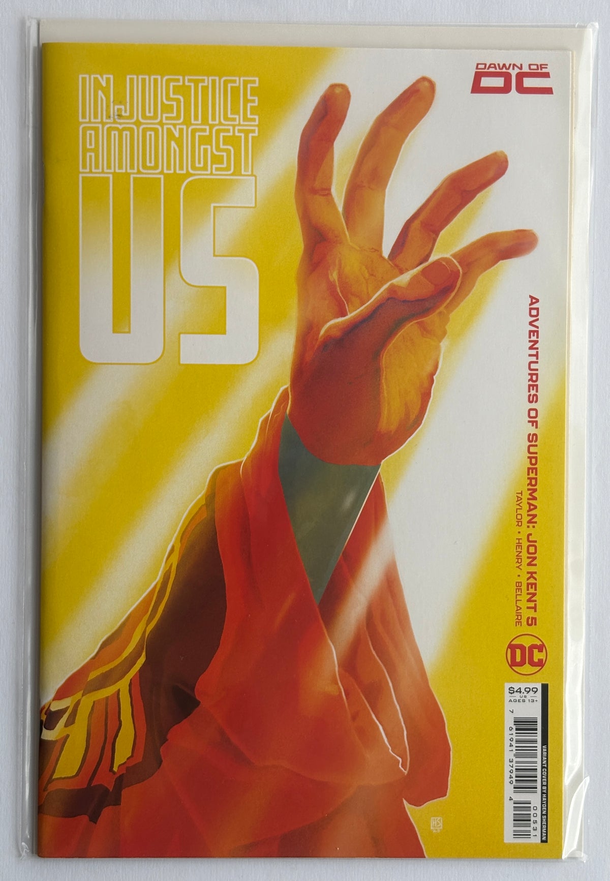 Adventures of Superman: Jon Kent #5 - Hayden Sherman Variant DC 2023 NM 9.4