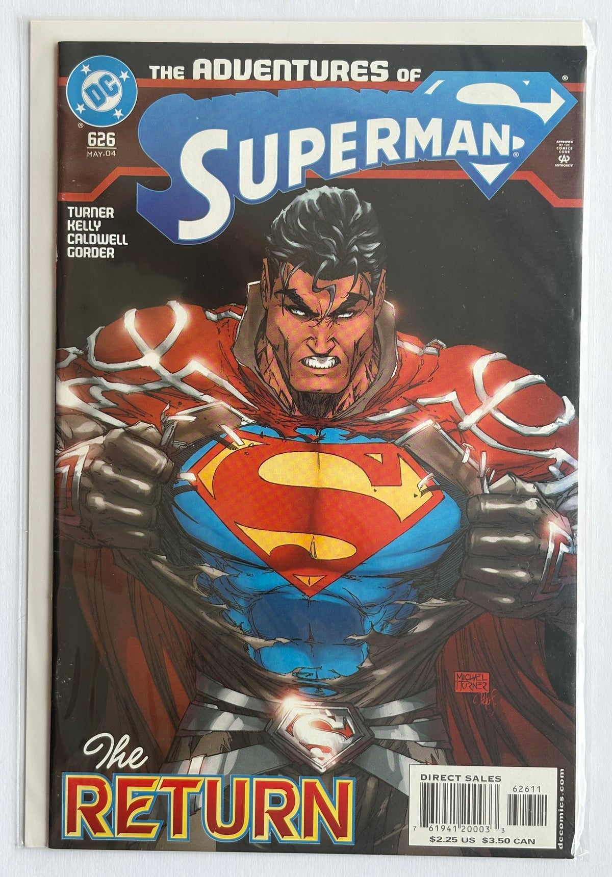 Adventures of Superman #626 - 1st printing DC Comics May 2004 VF 8.0