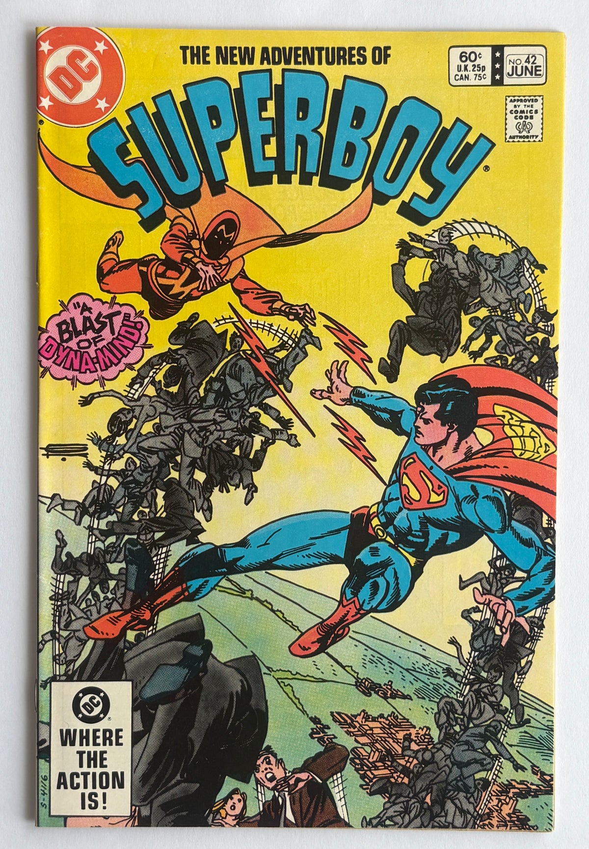 The New Adventures of Superboy #42 - DC Comics - June 1983 VF 8.0