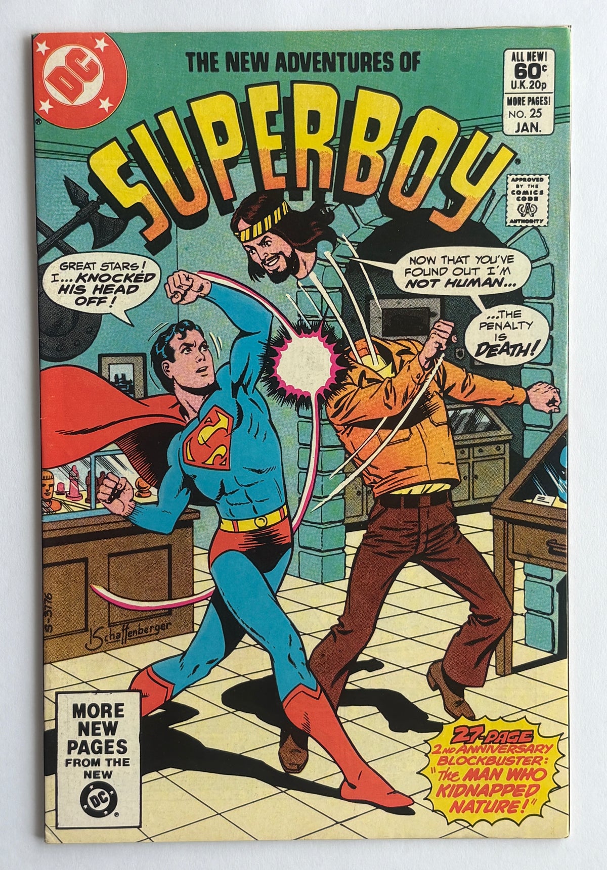The New Adventures of Superboy #25 - DC Comics - January 1982 VF 8.0