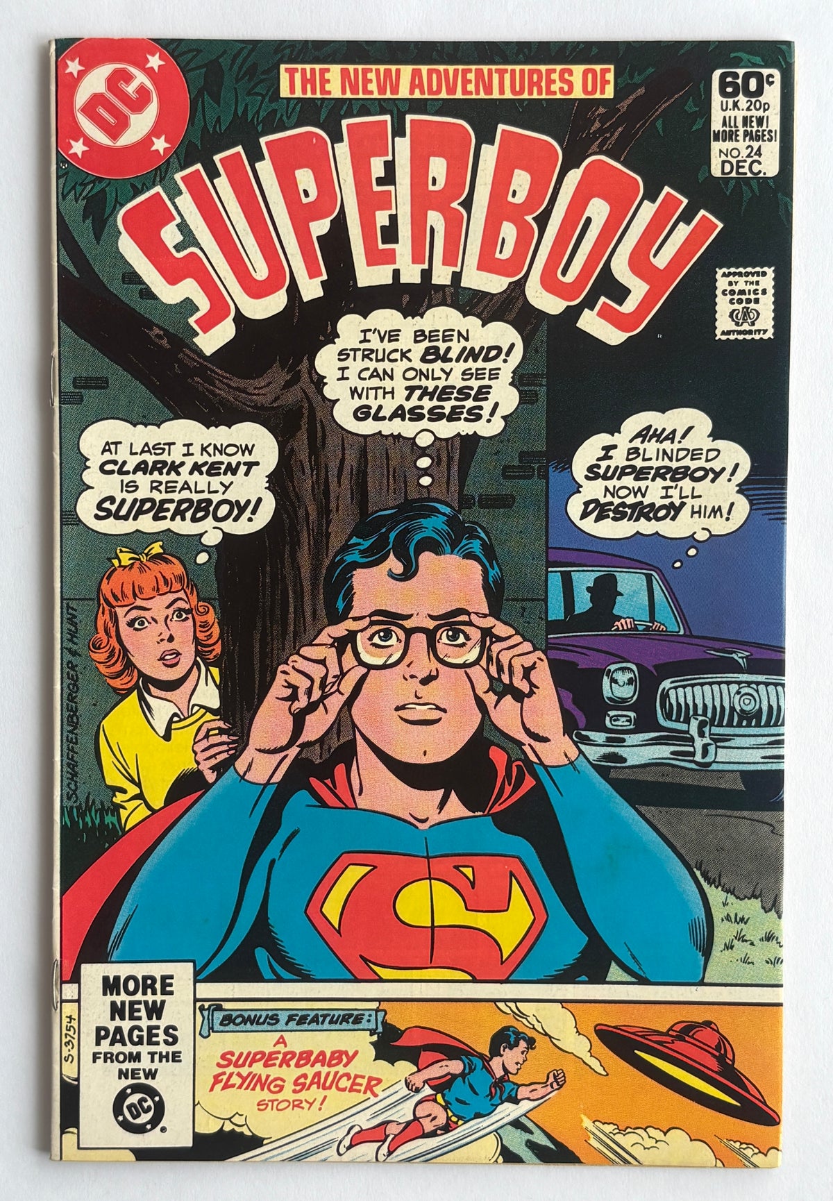 The New Adventures of Superboy #24 - DC Comics - December 1981 VF 8.0