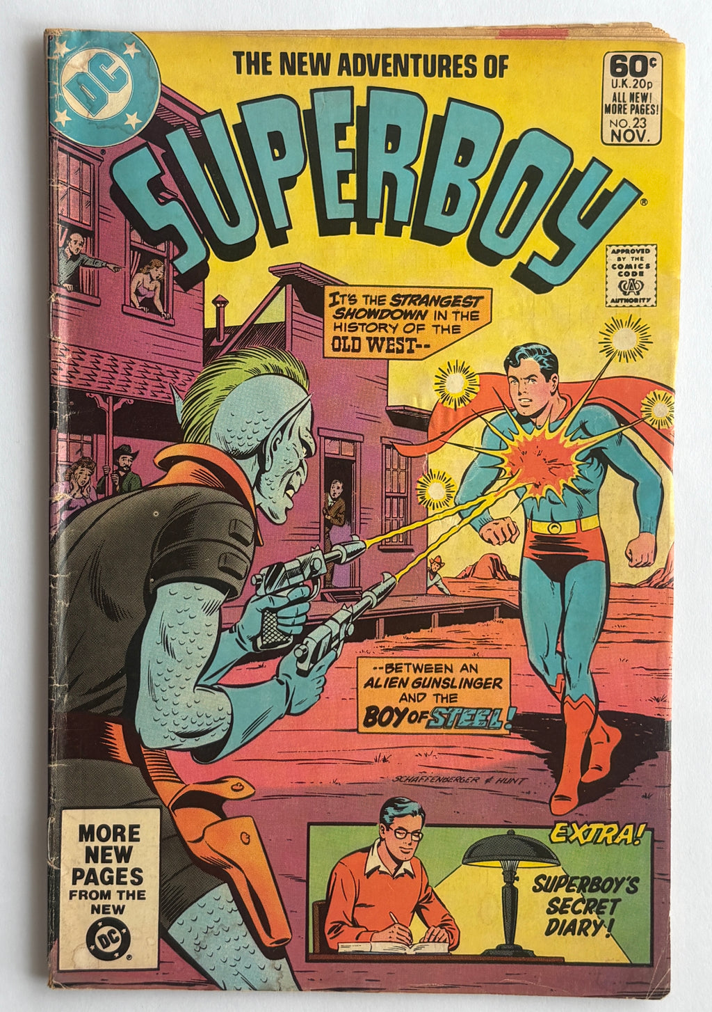 The New Adventures of Superboy #23 - DC Comics - November 1981 VG+ 4.5