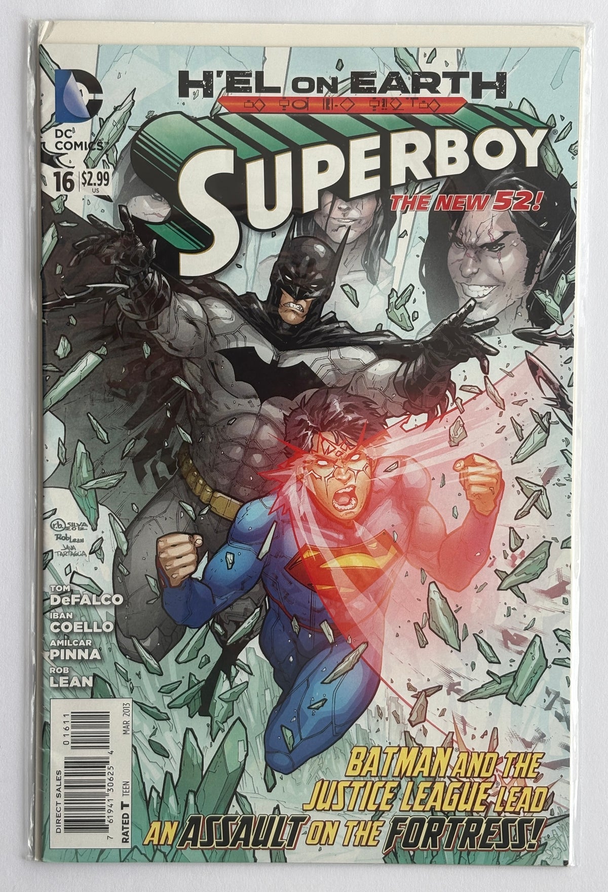 Superboy #16 - The New 52 - 1st Printing DC Comics March 2013 FN 6.0