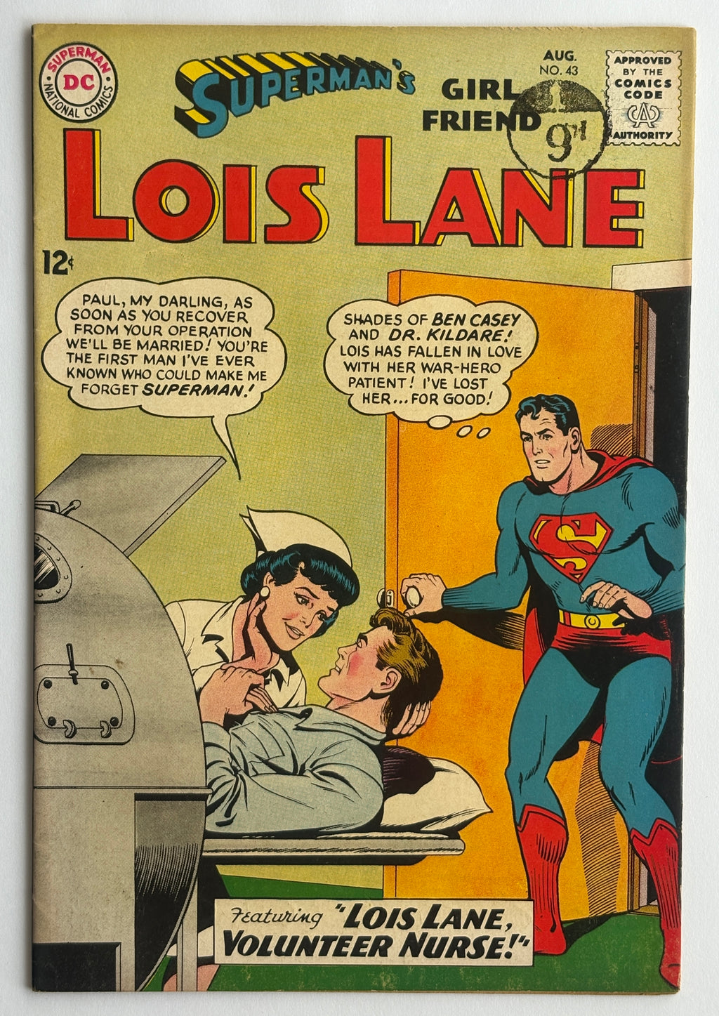 Superman's Girl Friend Lois Lane #43 - DC Comics January August 1963 F/VF 7.0