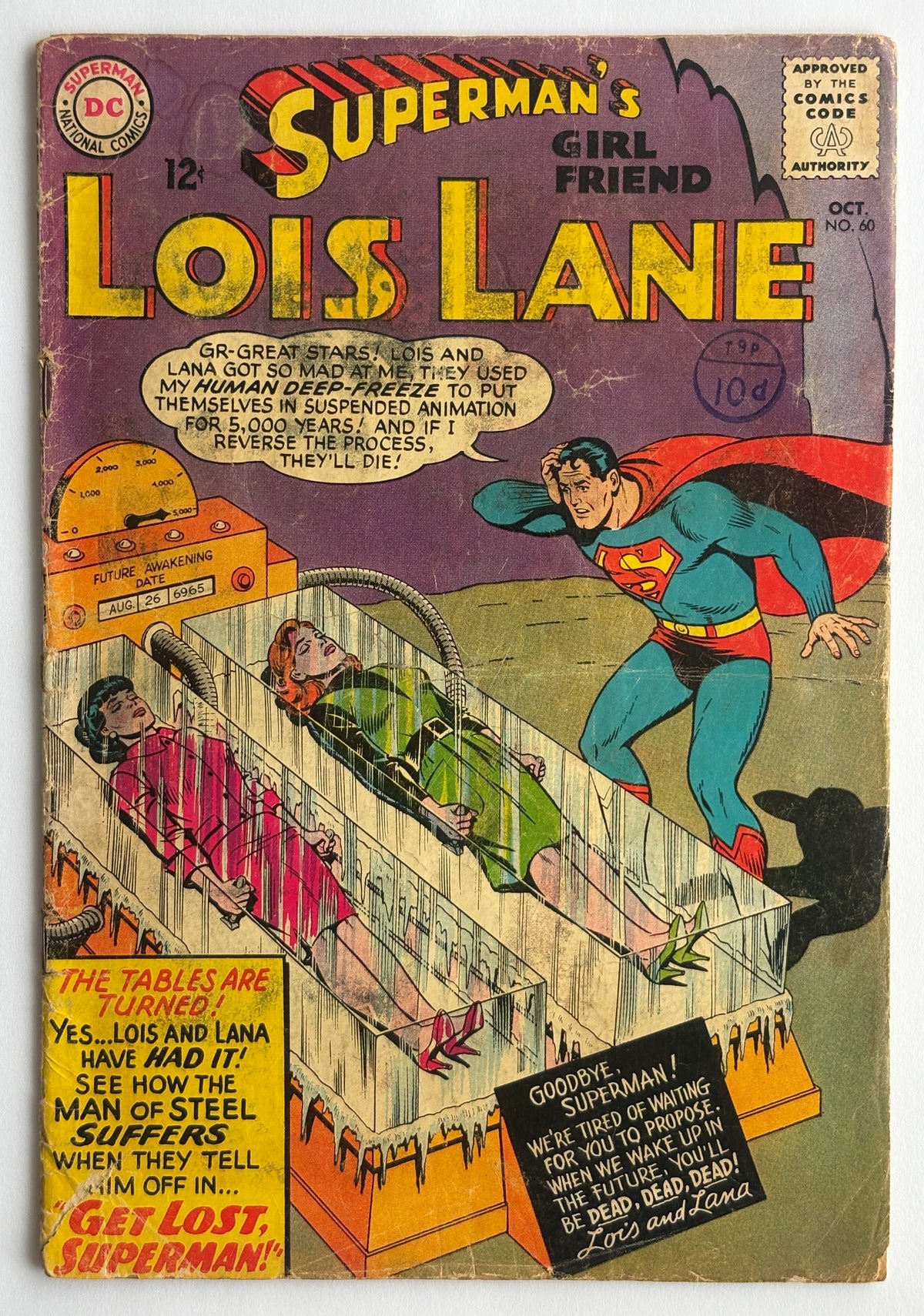 Superman's Girl Friend Lois Lane #60 - October 1965 GD- 1.8