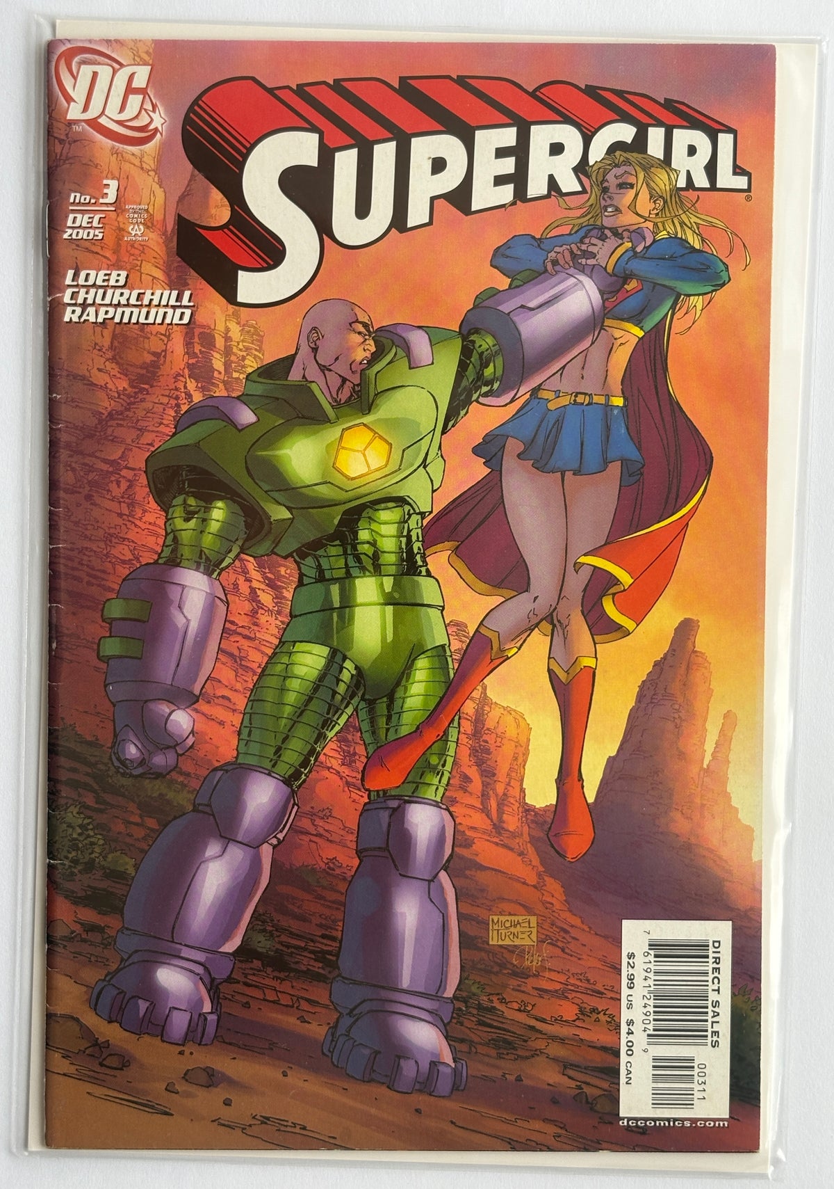 Supergirl #3 - 1st Printing DC Comics December 2005 FN 6.0