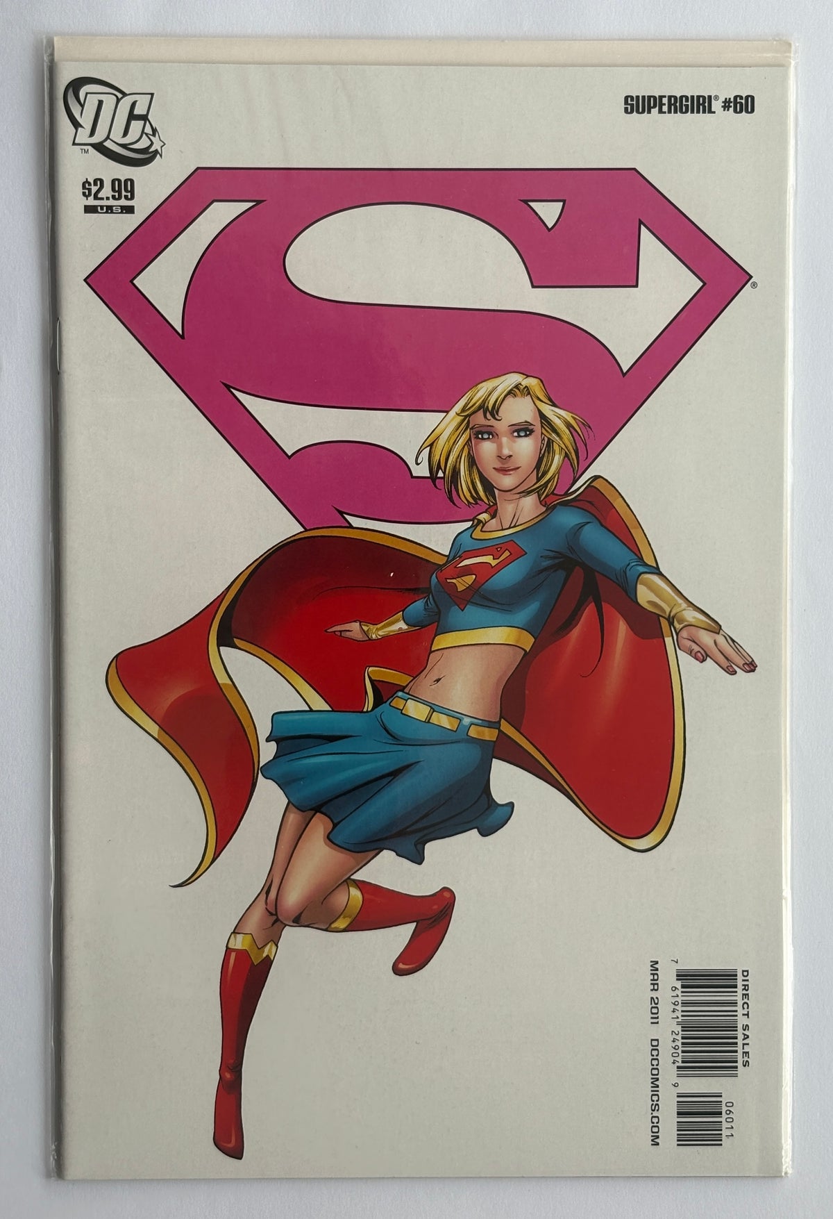 Supergirl #60 - 1st Printing DC Comics March 2011 VF/NM 9.0