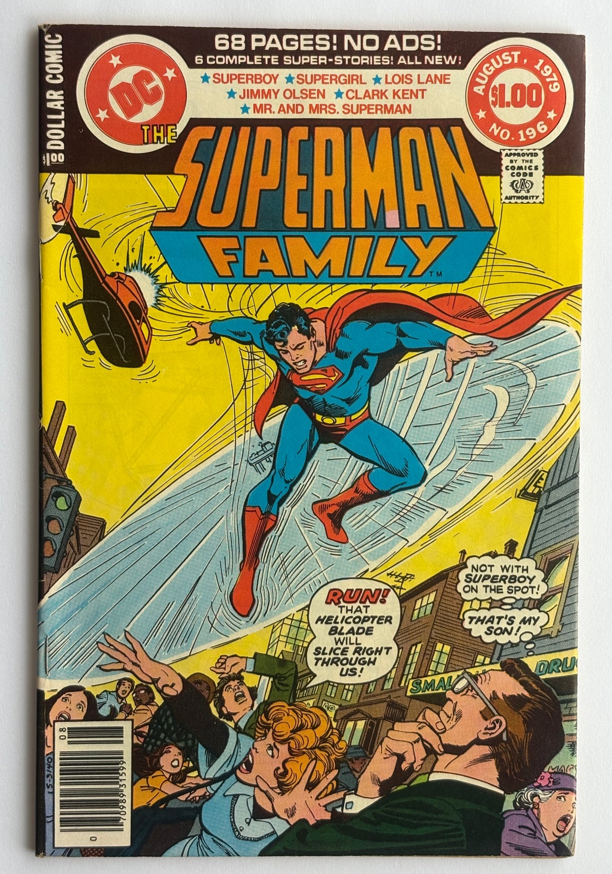 The Superman Family #196 - Dollar Comic DC Comics August 1979 VF+ 8.5