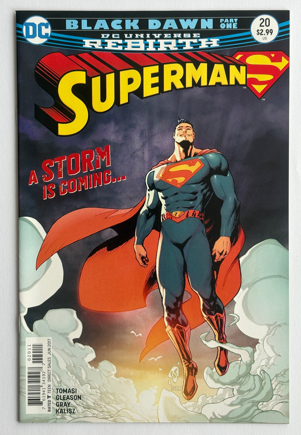 Superman #20 to 25 - Black Dawn (6 Comics) DC Rebirth 2017 NM- 9.2