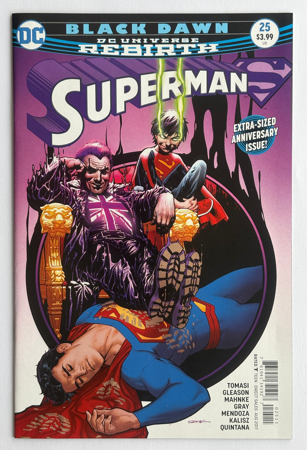 Superman #20 to 25 - Black Dawn (6 Comics) DC Rebirth 2017 NM- 9.2