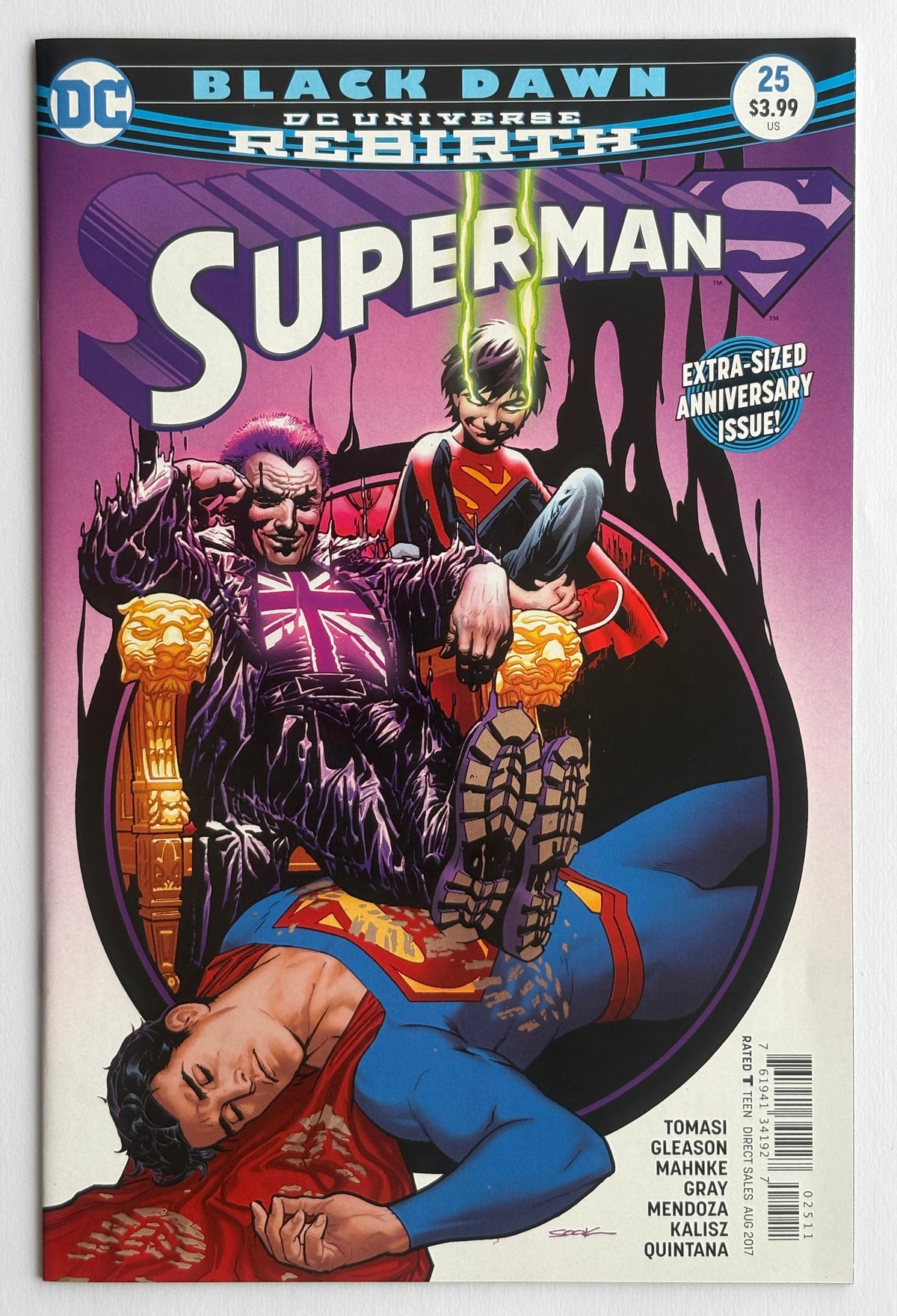 Superman #20 to 25 - Black Dawn (6 Comics) DC Rebirth 2017 NM- 9.2