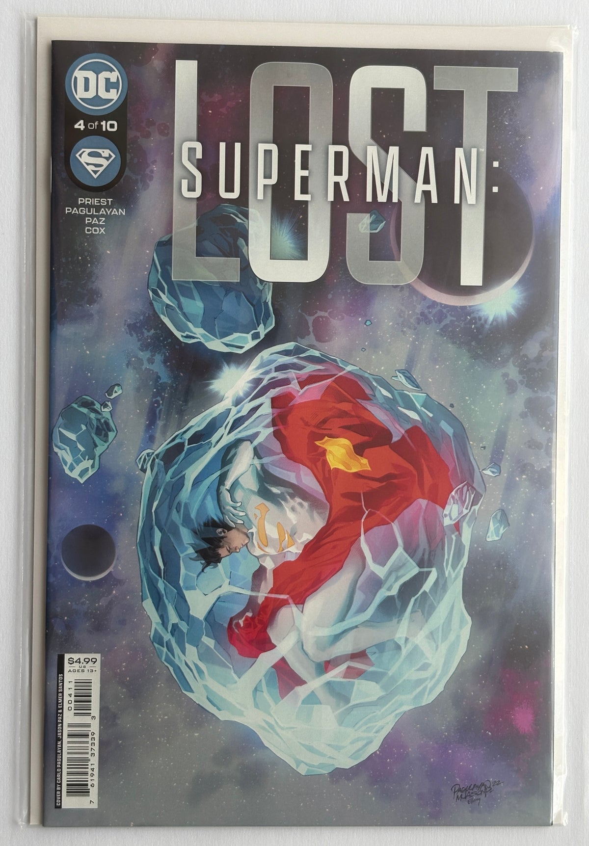 Superman: Lost #4 (4 of 10) 1st Printing DC August 2023 VF/NM 9.0