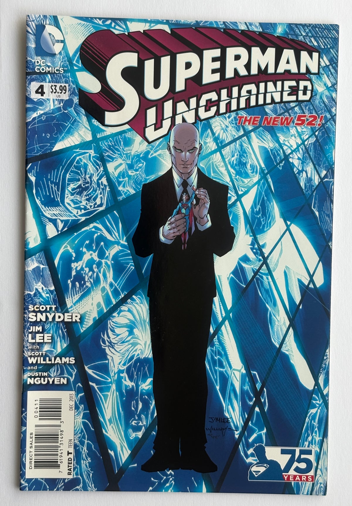 Superman Unchained #1 to 9 Complete Run (9 DC Comics) 2013/15 F/VF 7.0