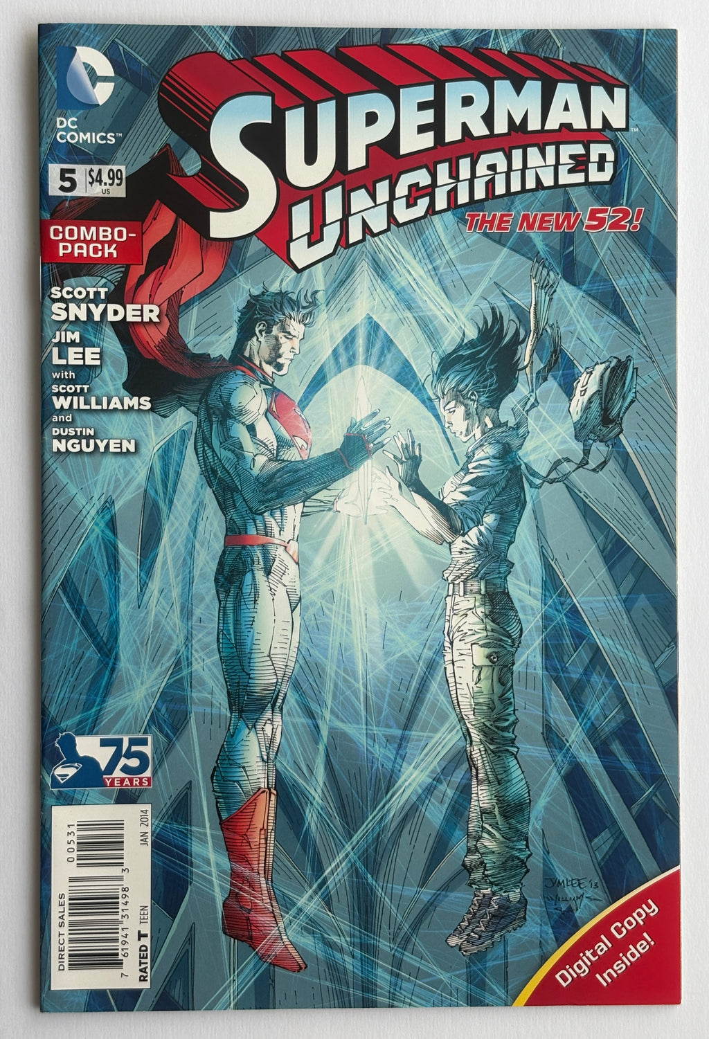 Superman Unchained #1 to 9 Complete Run (9 DC Comics) 2013/15 F/VF 7.0