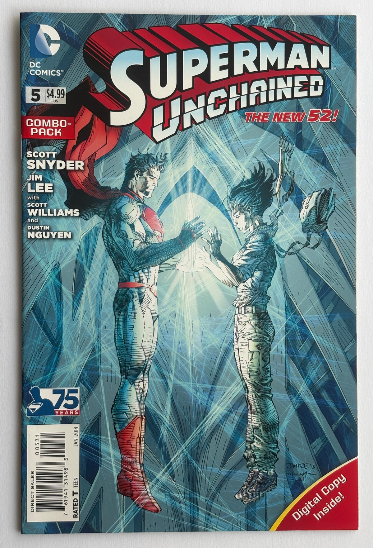 Superman Unchained #1 to 9 Complete Run (9 DC Comics) 2013/15 F/VF 7.0