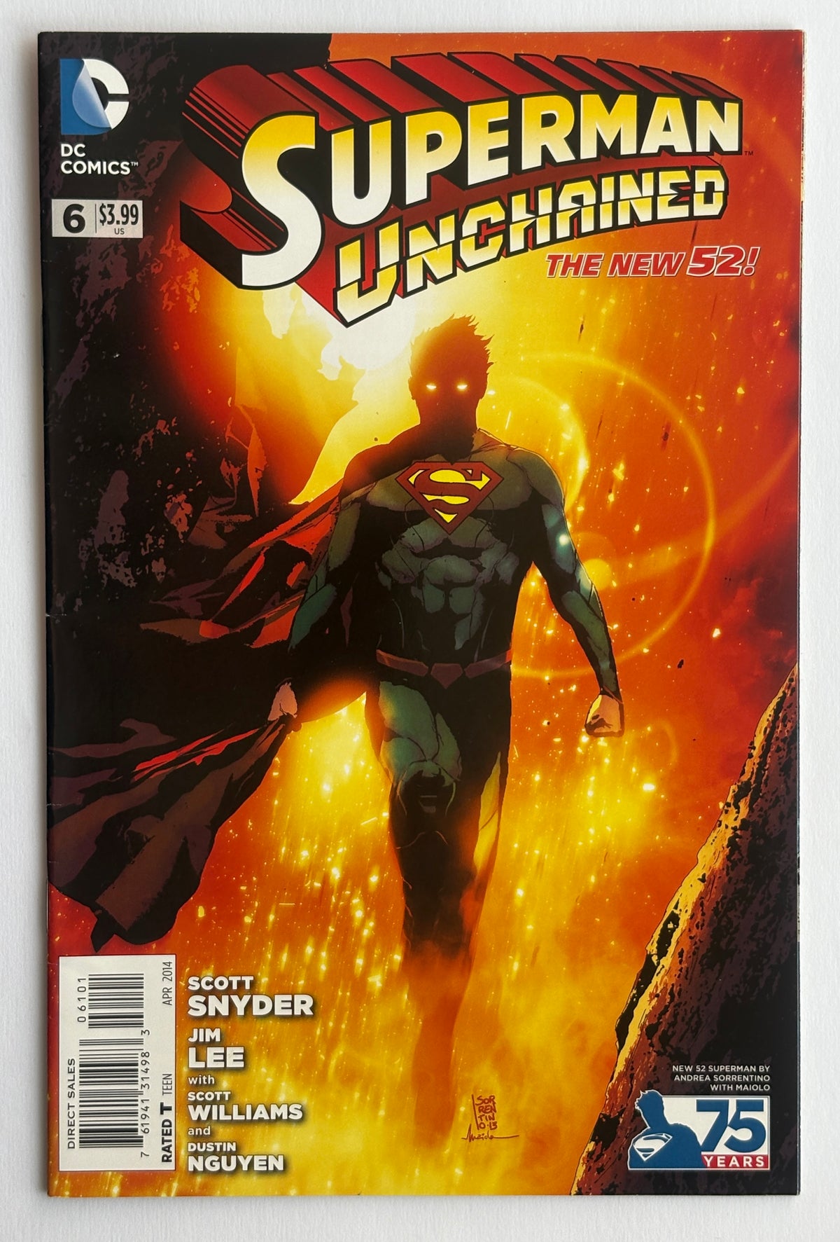 Superman Unchained #1 to 9 Complete Run (9 DC Comics) 2013/15 F/VF 7.0