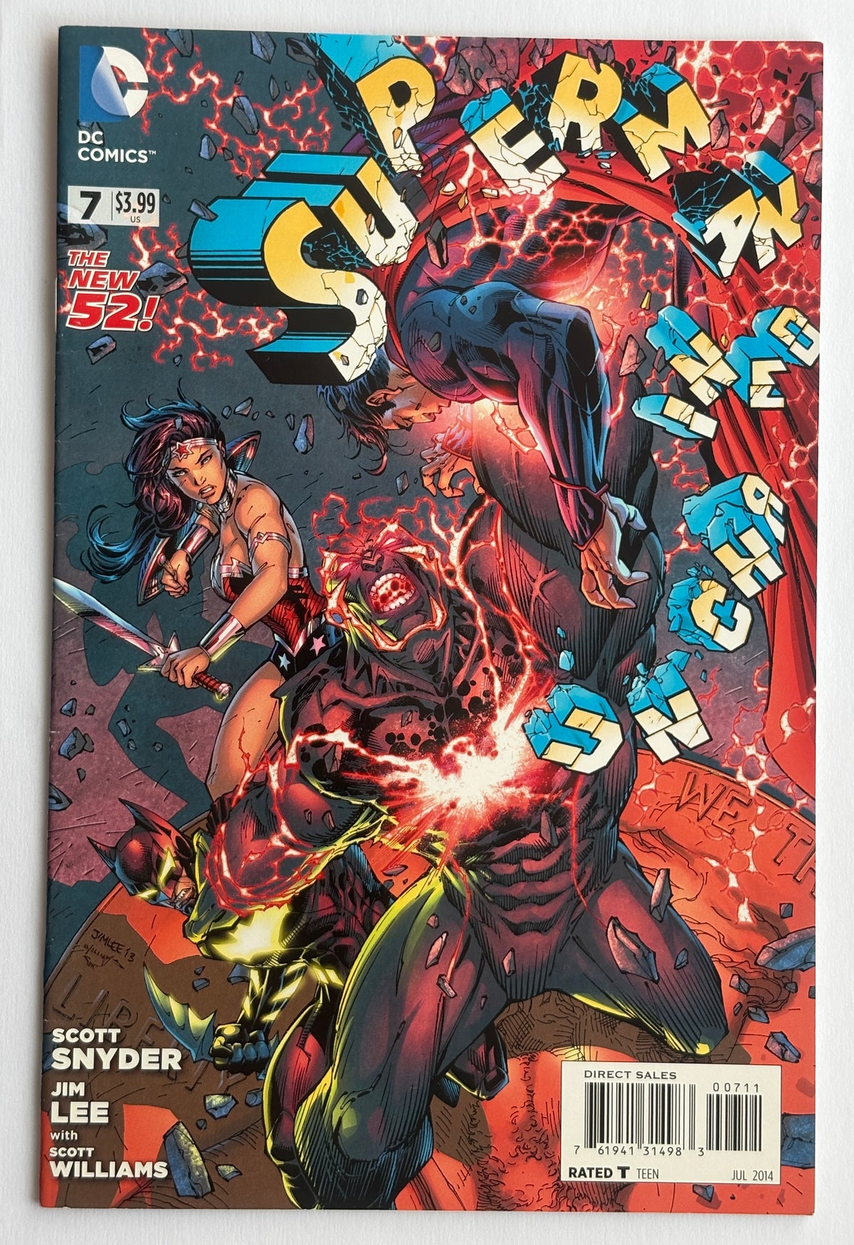 Superman Unchained #1 to 9 Complete Run (9 DC Comics) 2013/15 F/VF 7.0