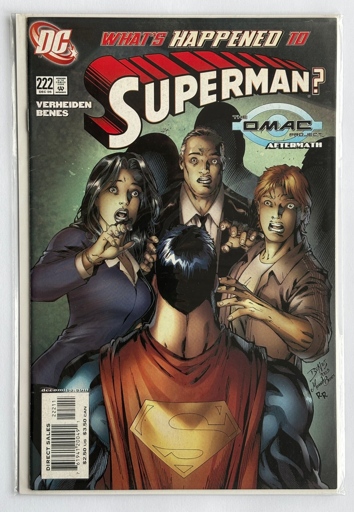 Superman #222 - 1st Printing - DC Comics December 2005 VF 8.0