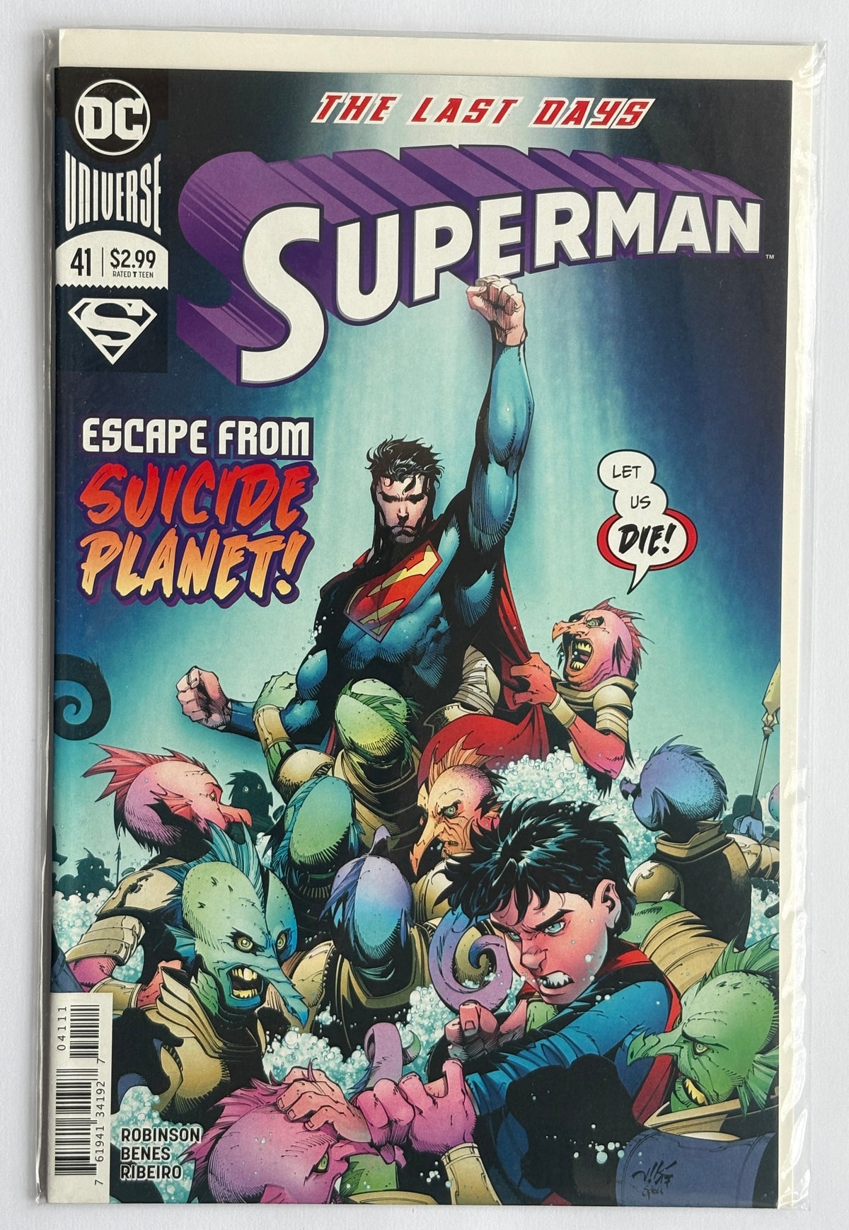 Superman #41 - The Last Days - 1st Printing - April 2018 VF+ 8.5