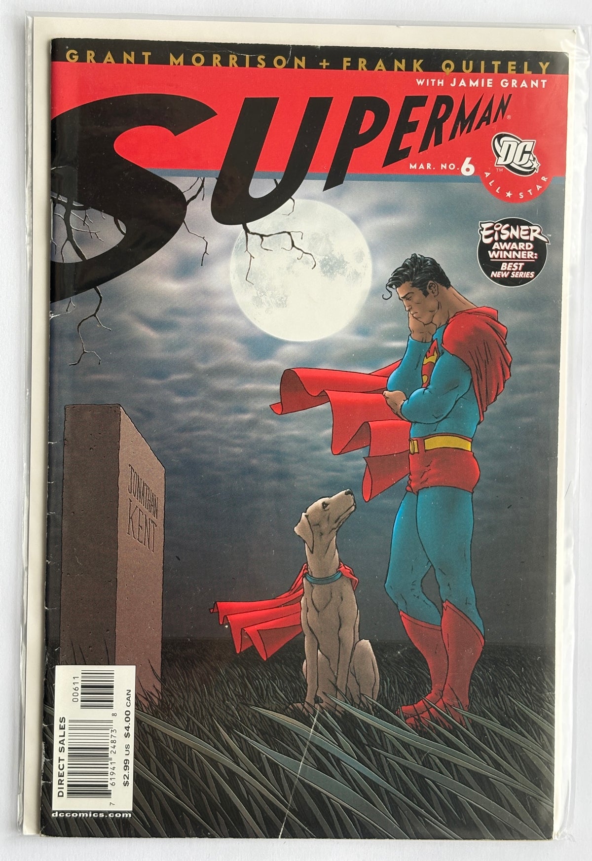 All Star Superman #6 - 1st Printing DC Comics March 2007 VG/FN 5.0