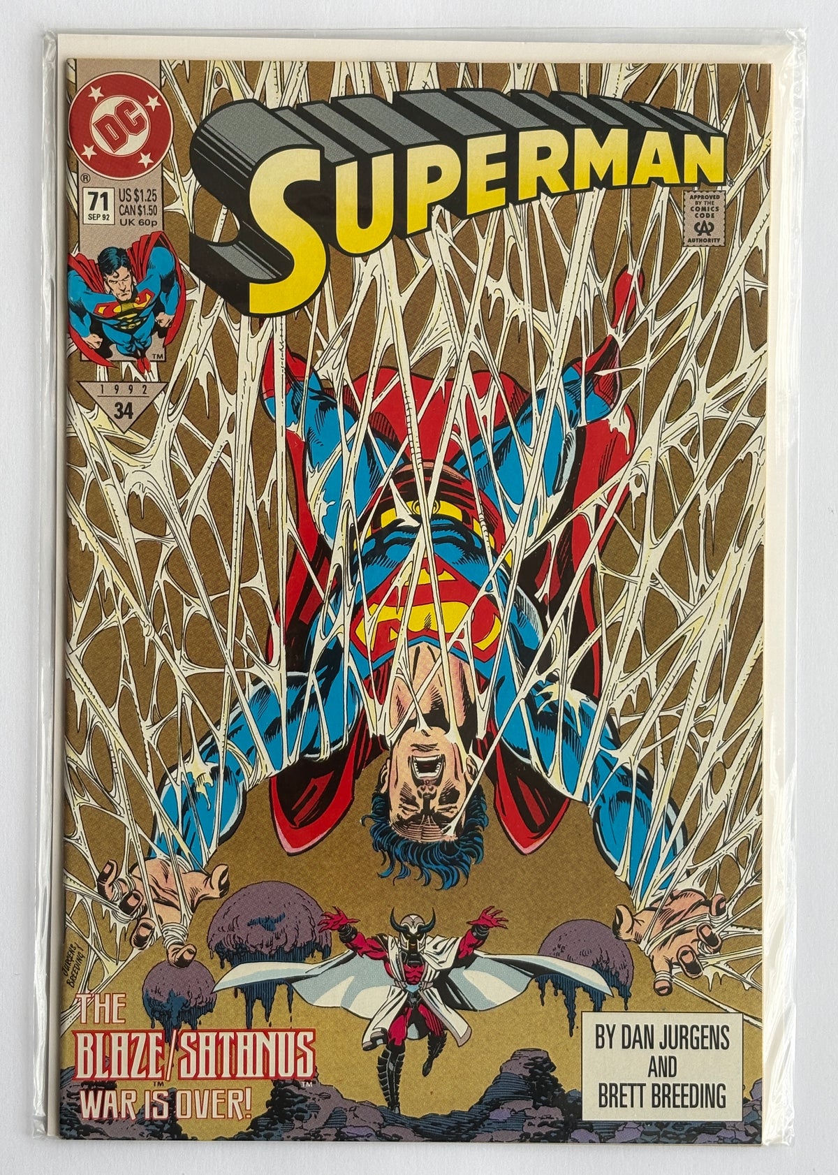 Superman #71 - DC Comics September 1992 VF 8.0