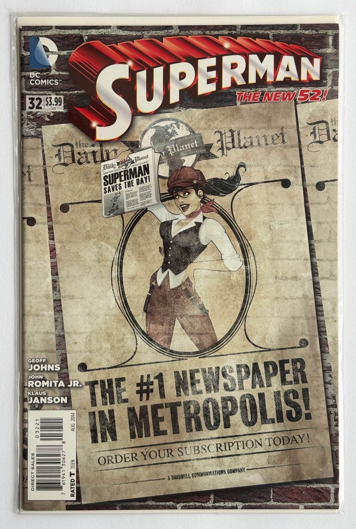 Superman #32 - The New 52 - 1st Printing - DC Comics August 2014 FN 6.0