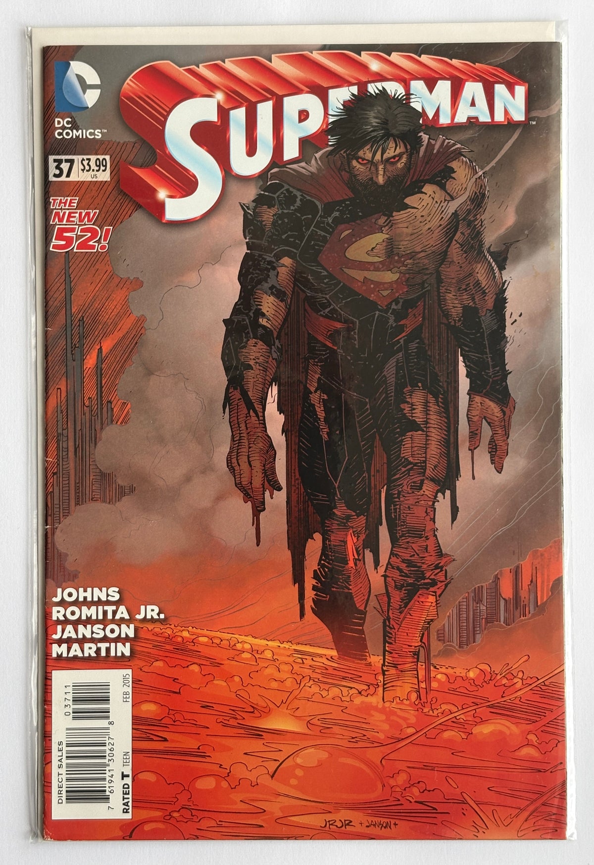 Superman #37 - The New 52 - 1st Printing - DC Comics February 2015 FN+ 6.5