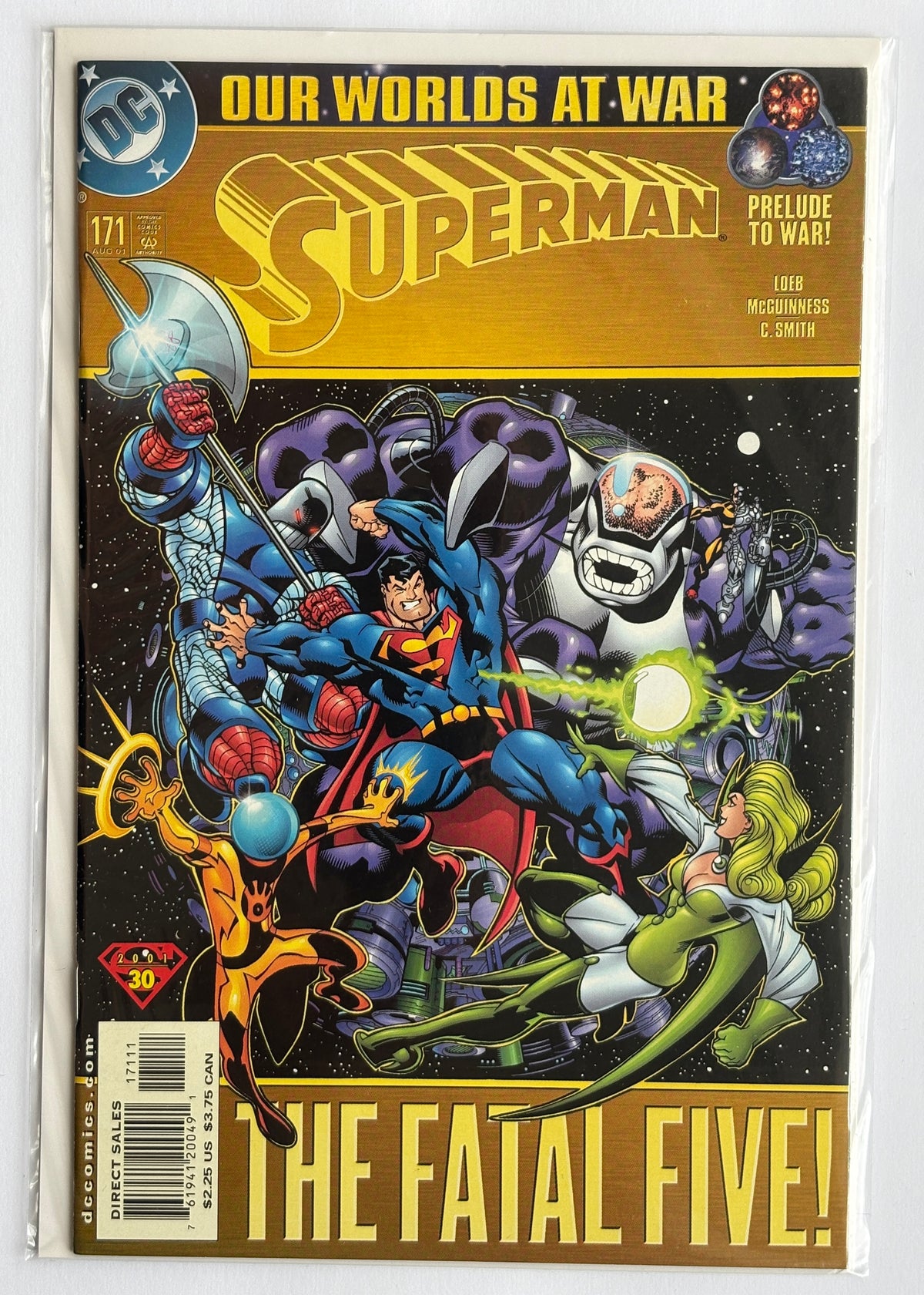 Superman #171 - 1st Printing - DC Comics August 2001 VF 8.0