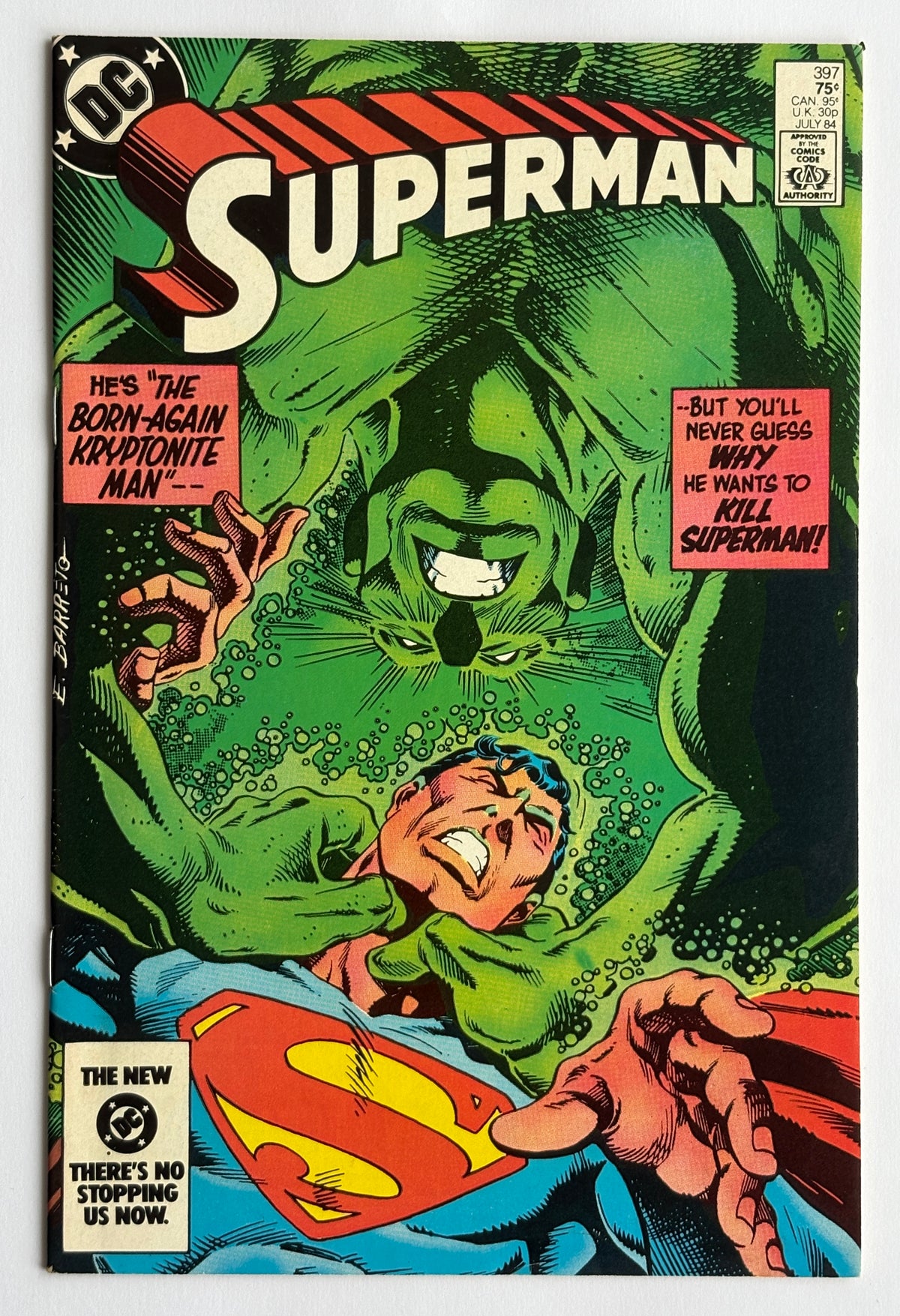 Superman #397 - DC Comics July 1984 VF+ 8.5