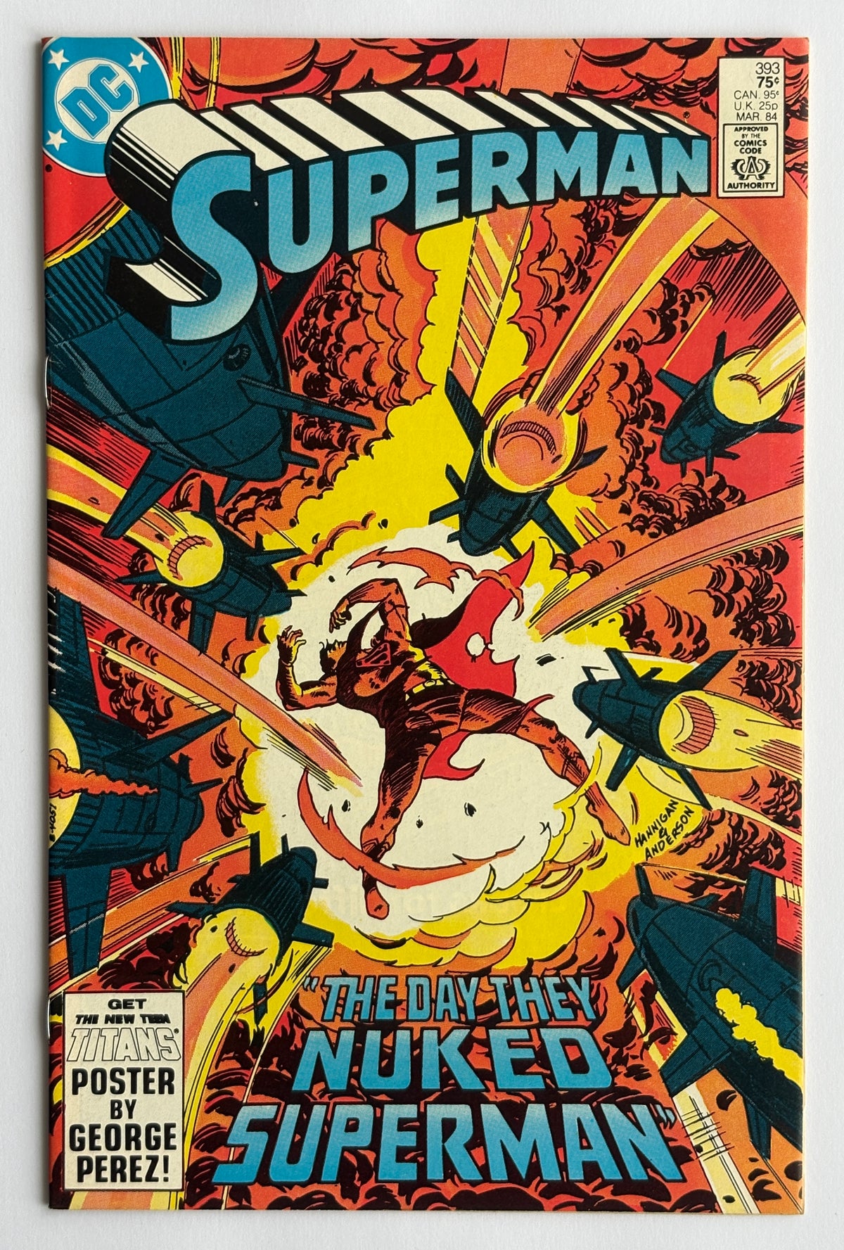 Superman #393 - DC Comics March 1984 VF+ 8.5