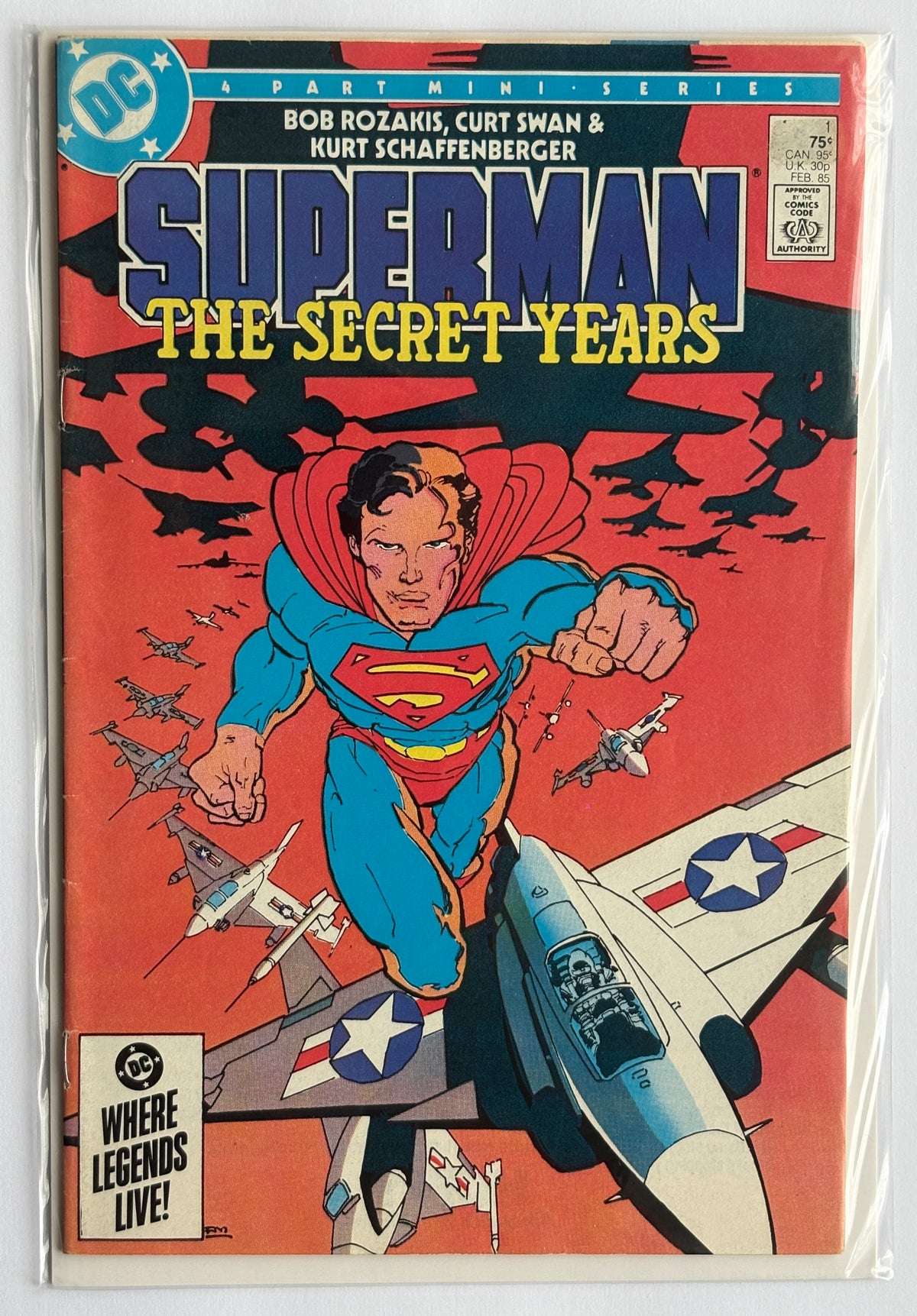 Superman The Secret Years #1 - DC Comics February 1985 FN 6.0