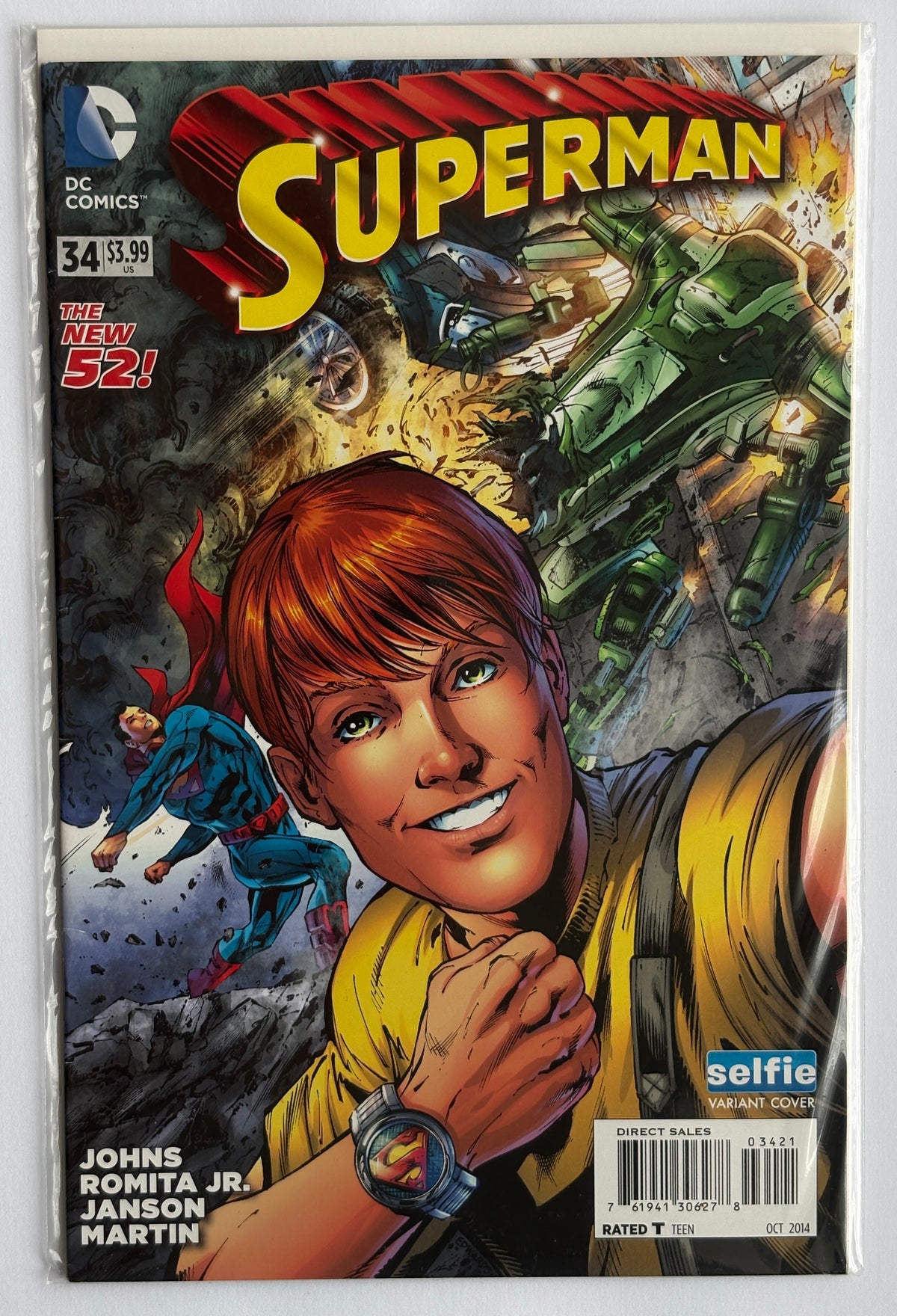 Superman #34 - The New 52 - 1st Printing - DC Comics October 2014 FN 6.0