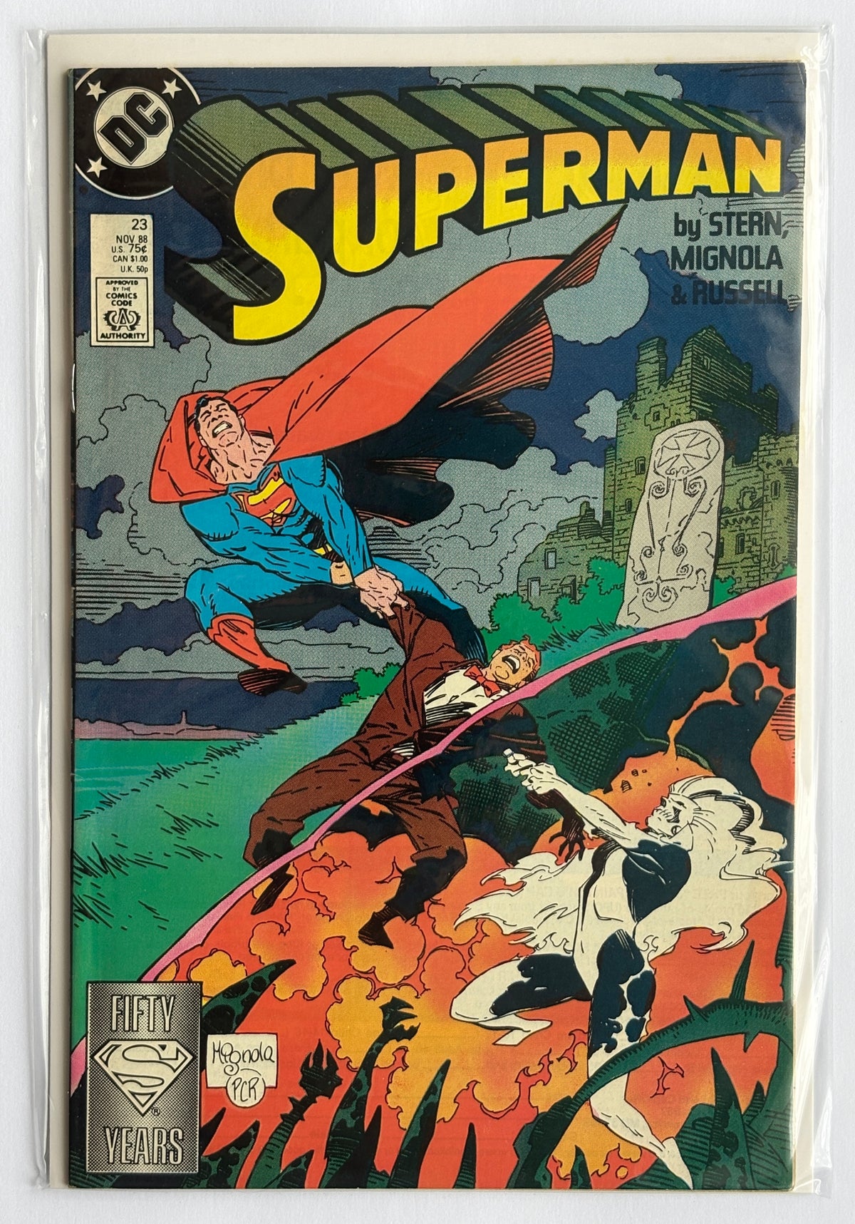 Superman #23 - DC Comics November 1988 F/VF 7.0