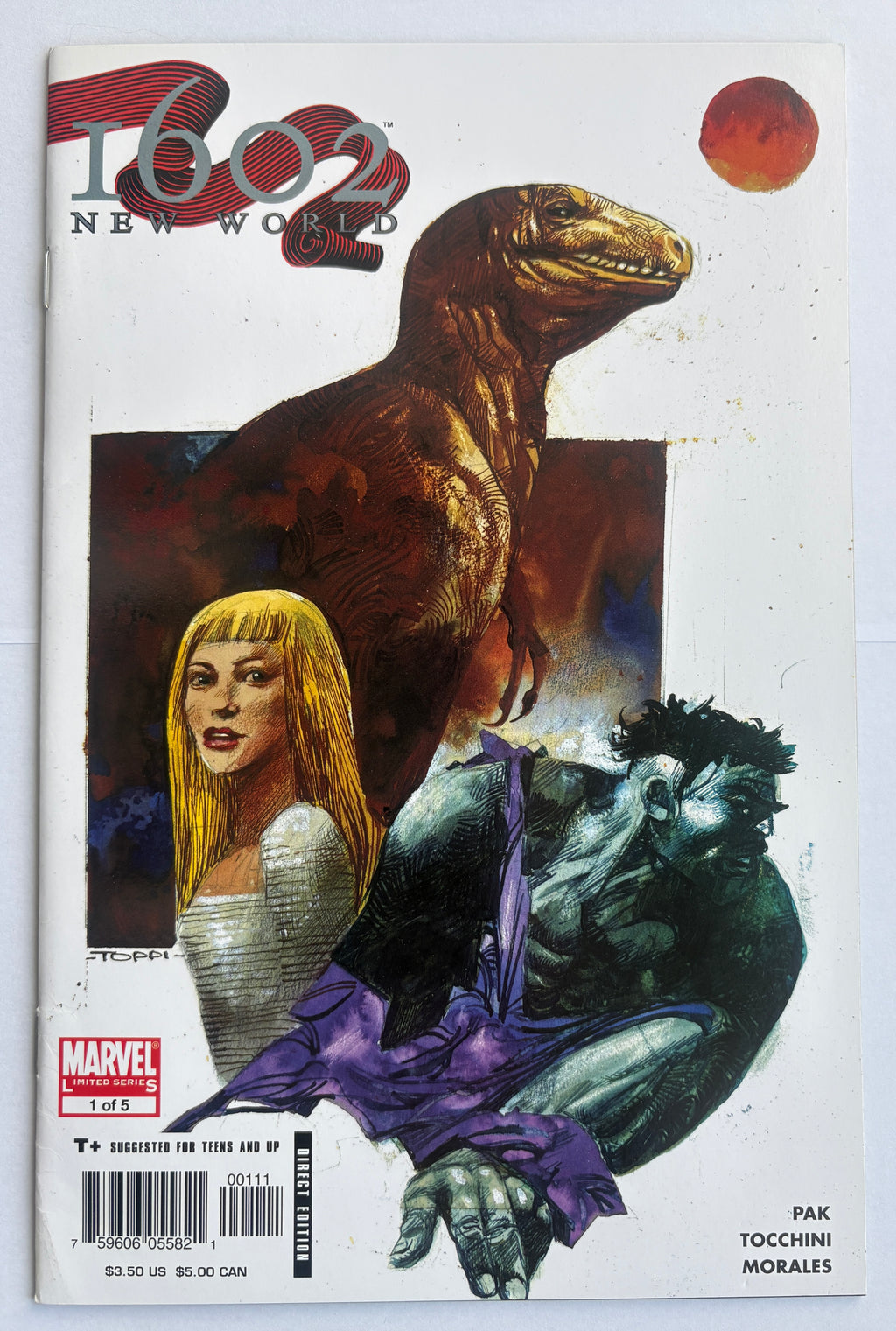 Marvel 1602: New World #1 - 1st Printing Marvel Comics October 2005 VF- 7.5