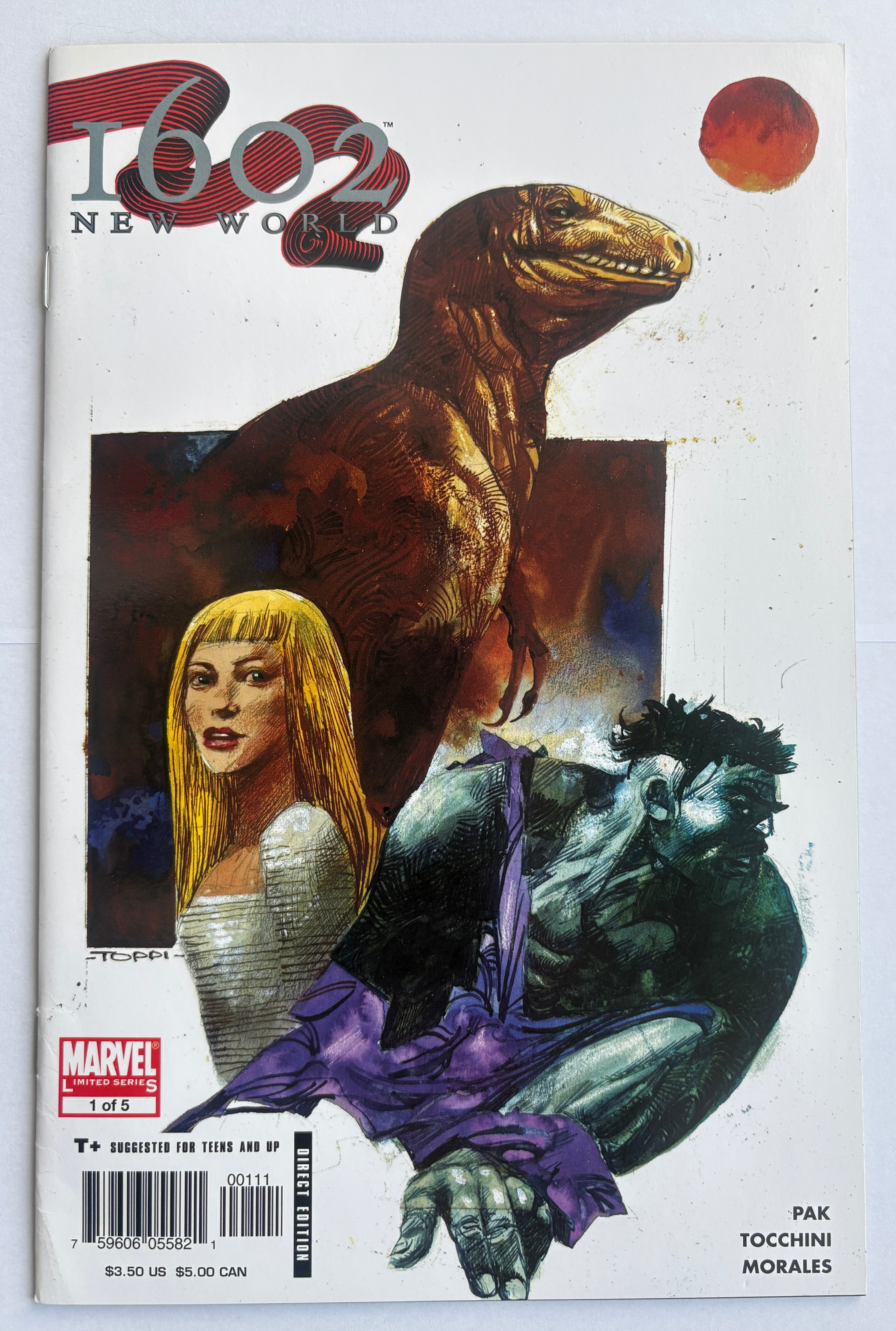 Marvel 1602: New World #1 - 1st Printing Marvel Comics October 2005 VF- 7.5