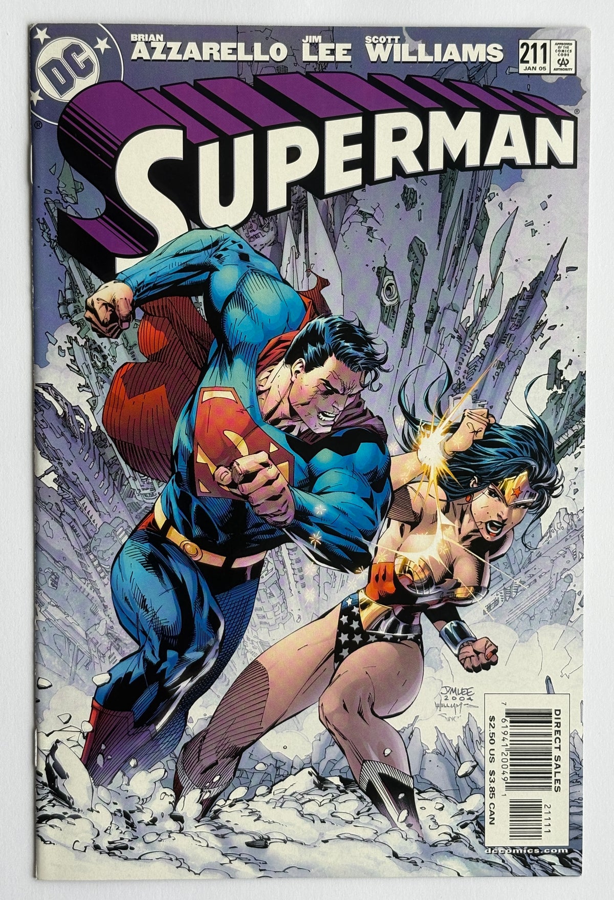 Superman #211 - 1st Printing - DC Comics January 2005 VF/NM 9.0